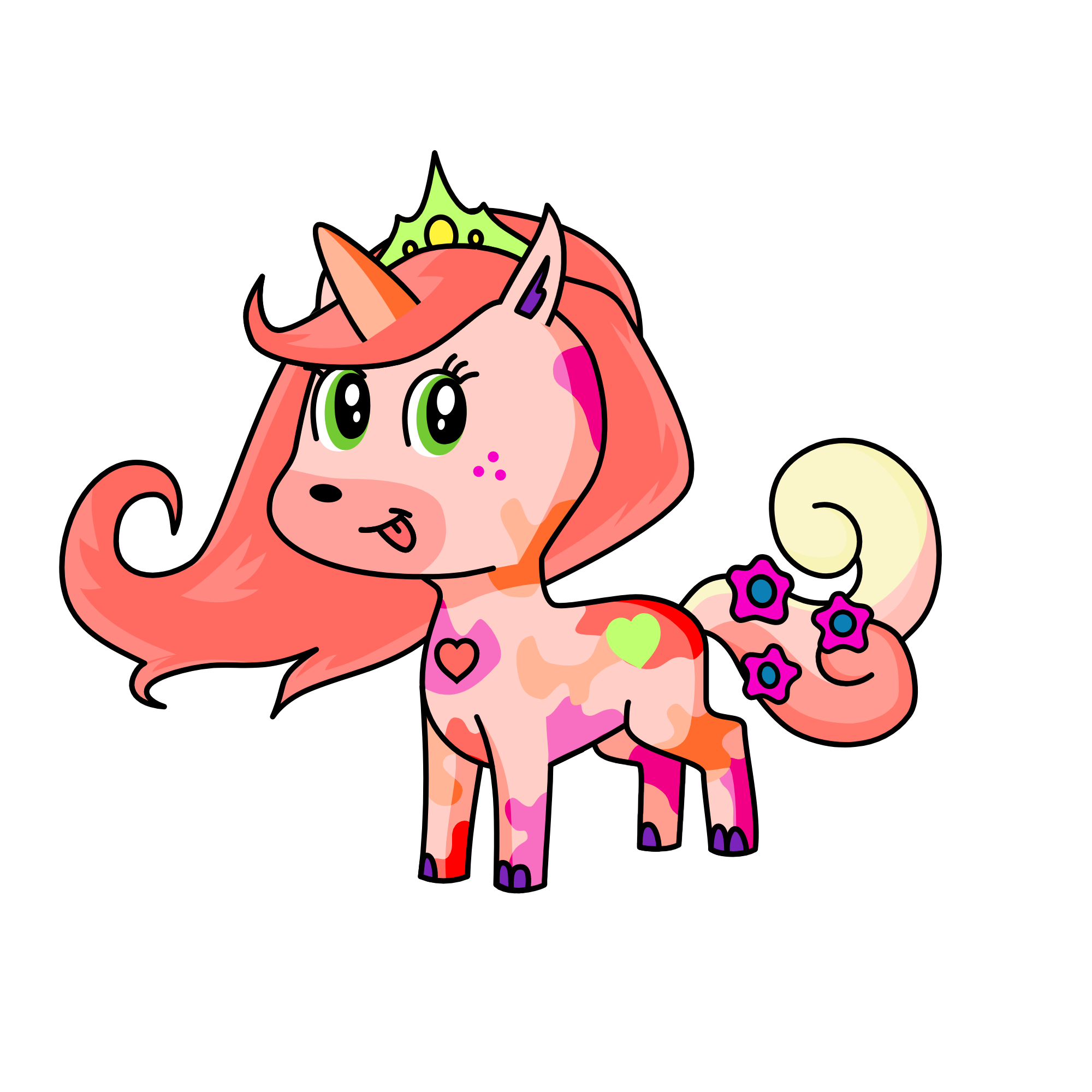 Briana, the unicorn