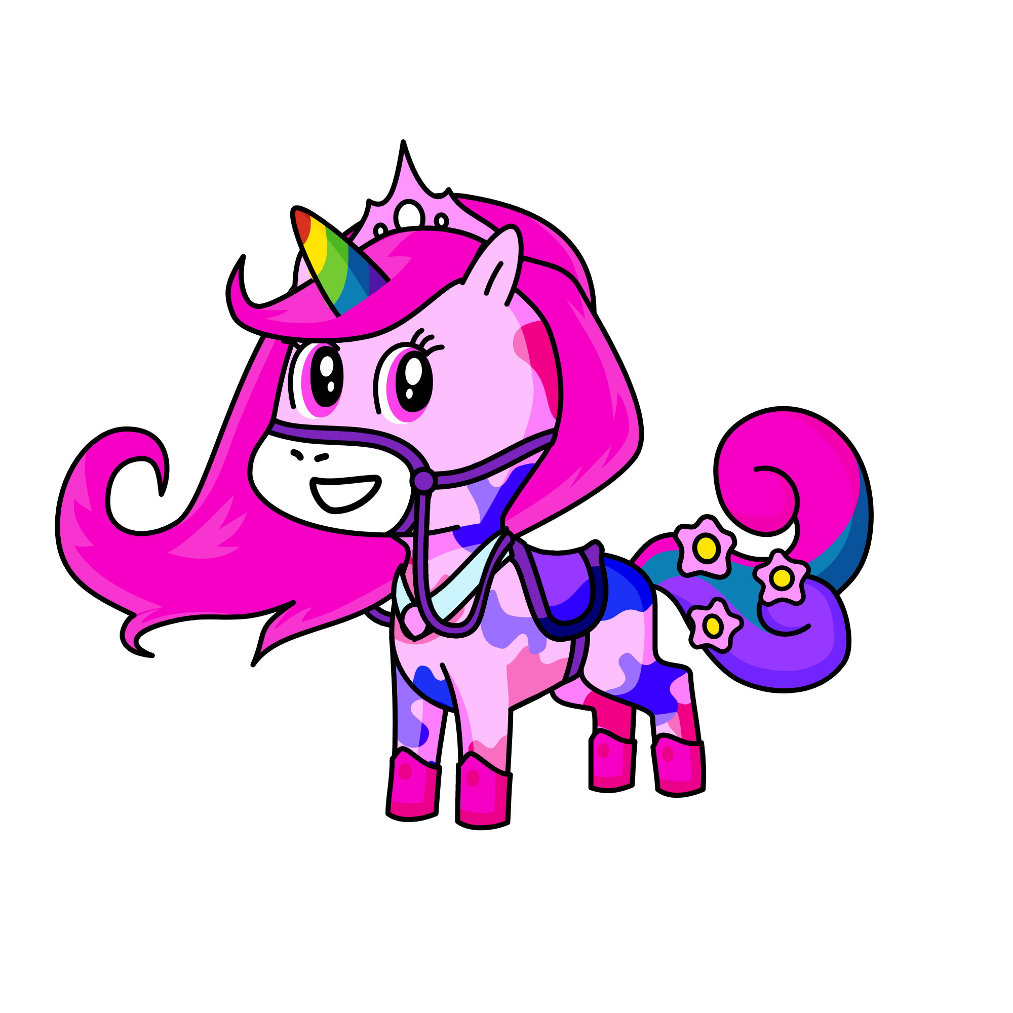 Diamond, the unicorn