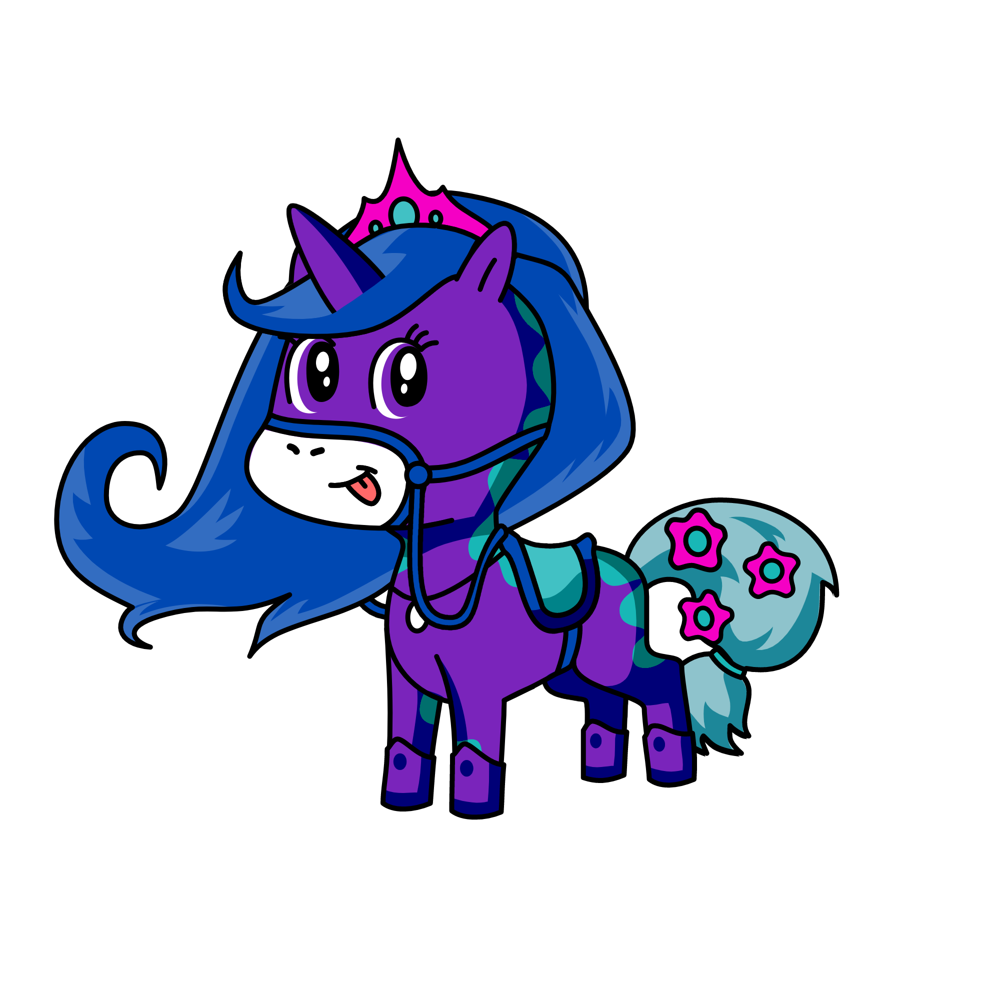 Moon, the unicorn