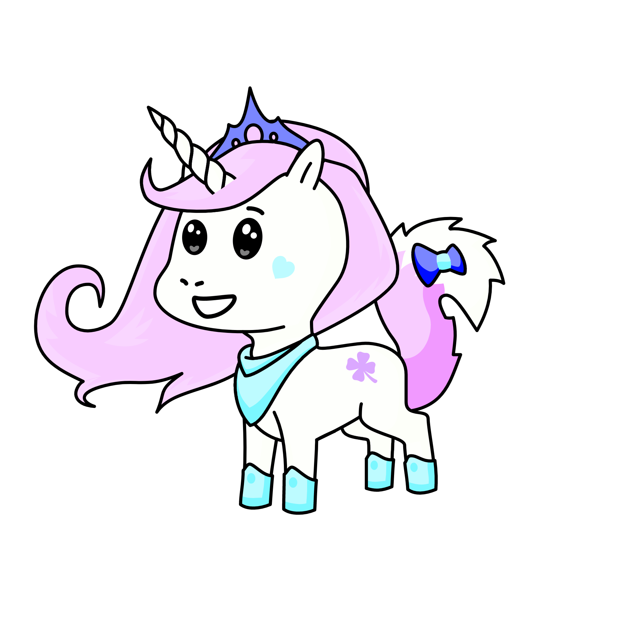 Rosy, the unicorn