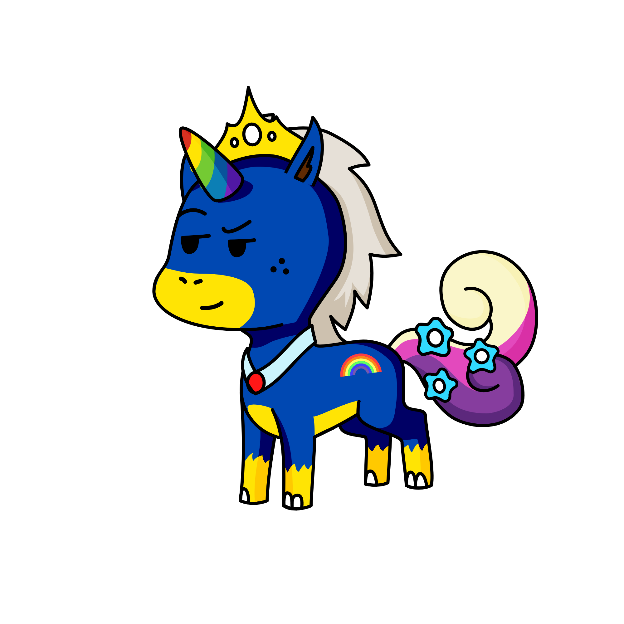 Sparkicorn, the unicorn