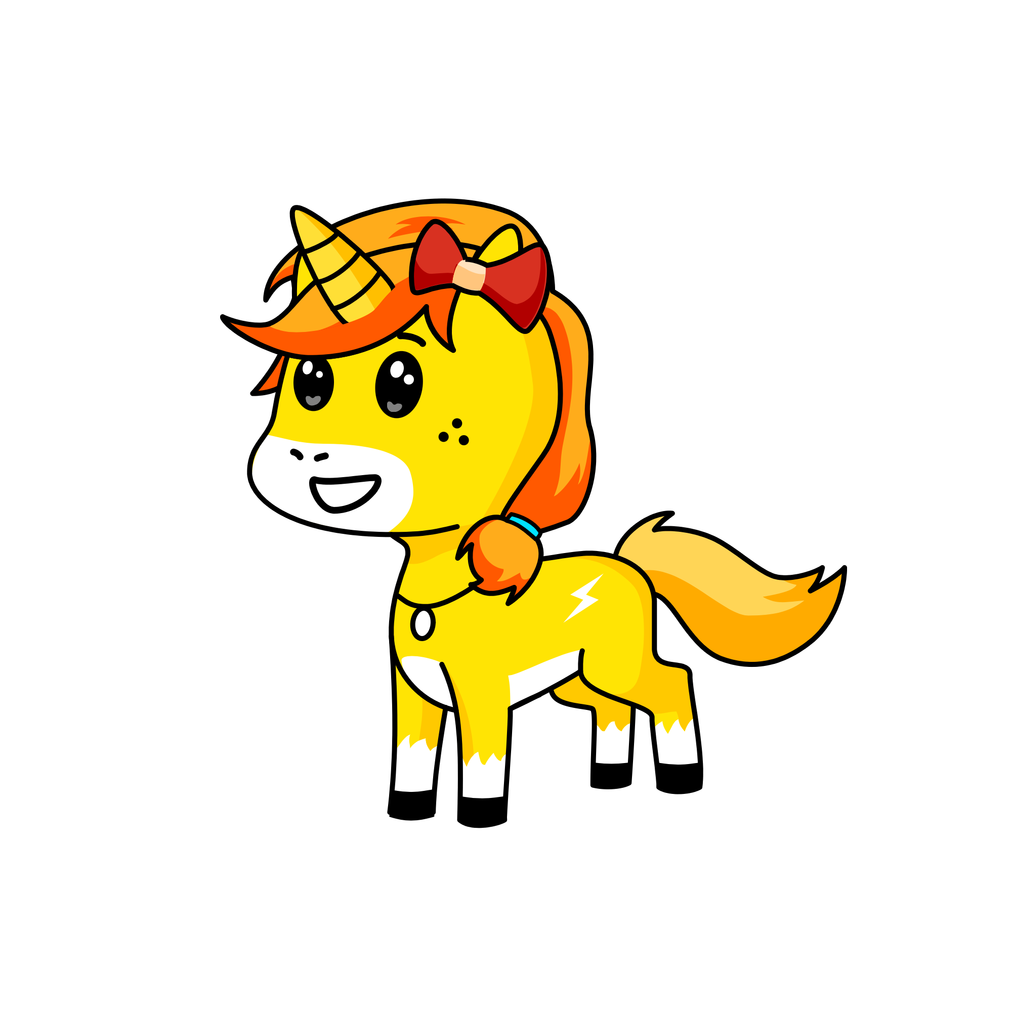 Shine, the unicorn