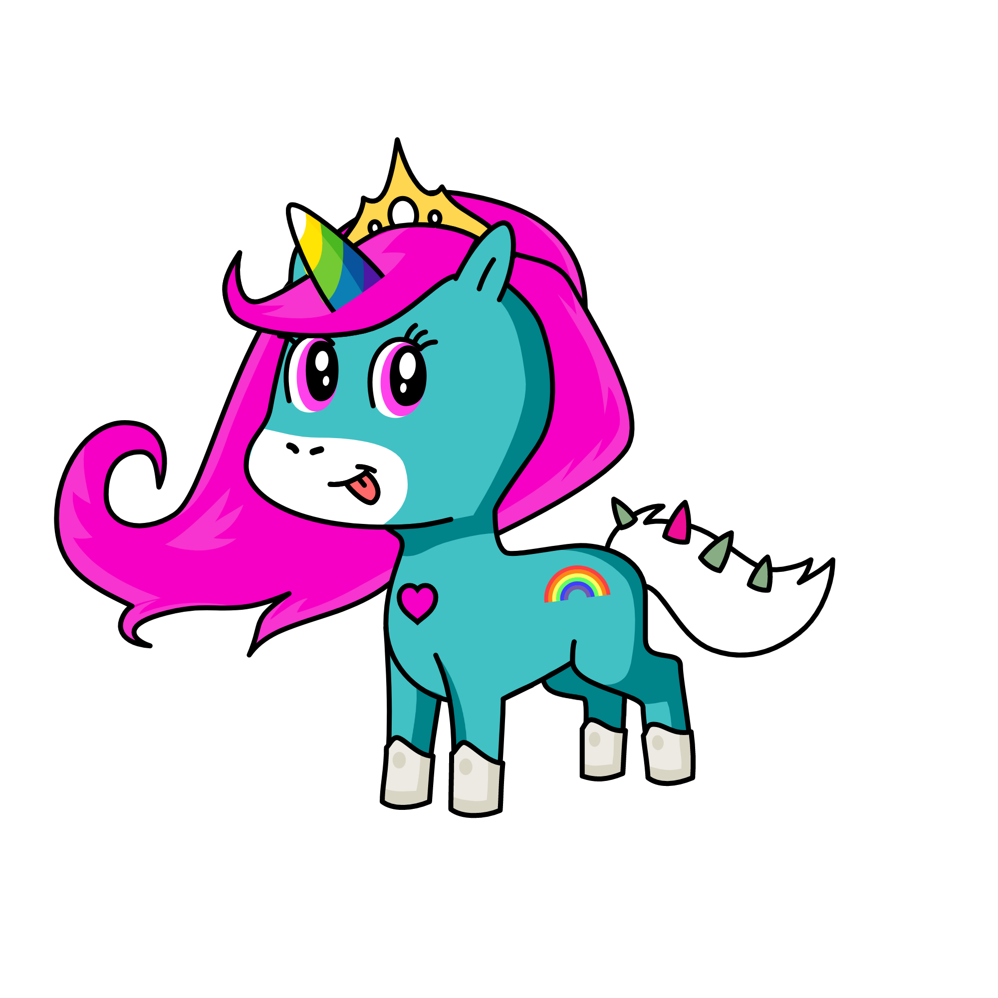 Derin, the unicorn