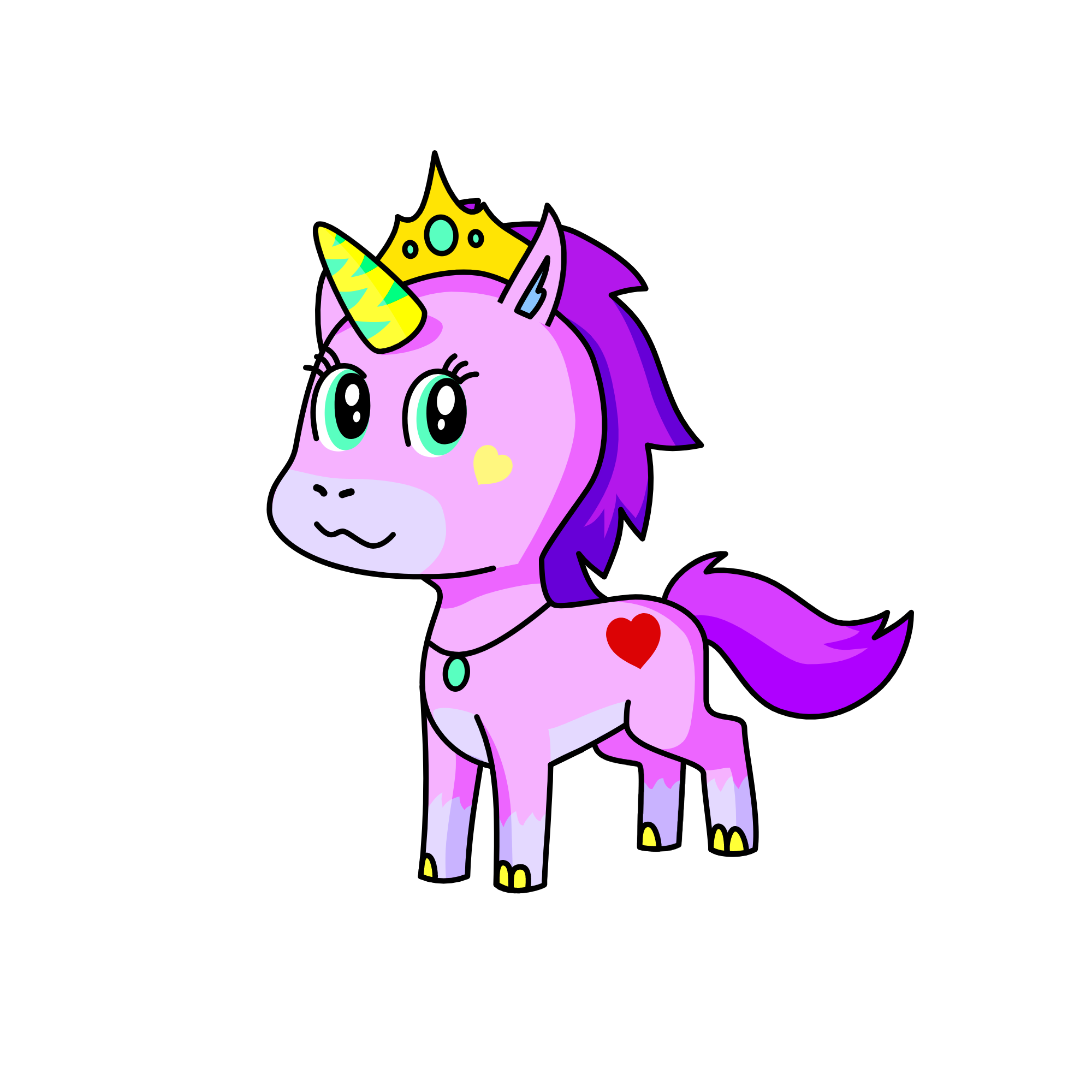 のこちゃん, the unicorn