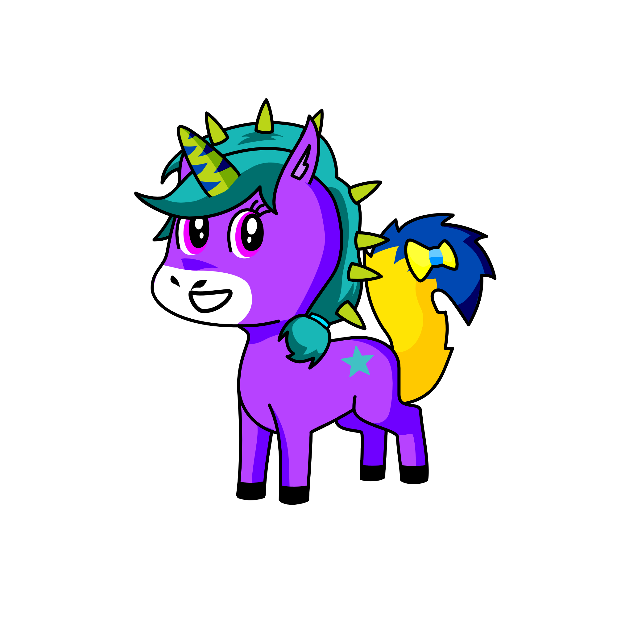 まみちゃん, the unicorn