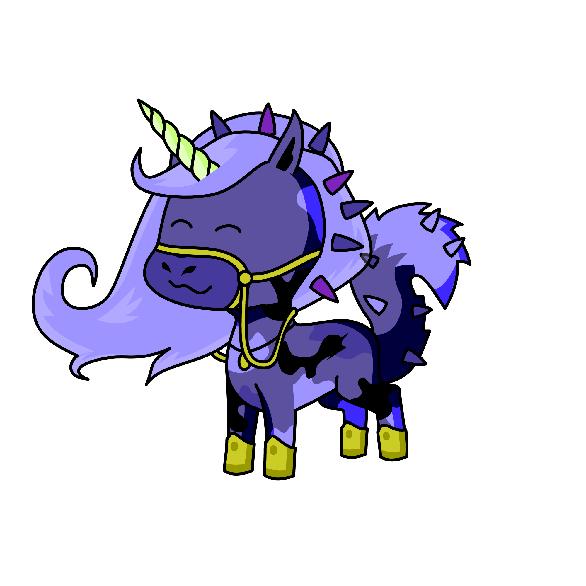 Midnight, the unicorn