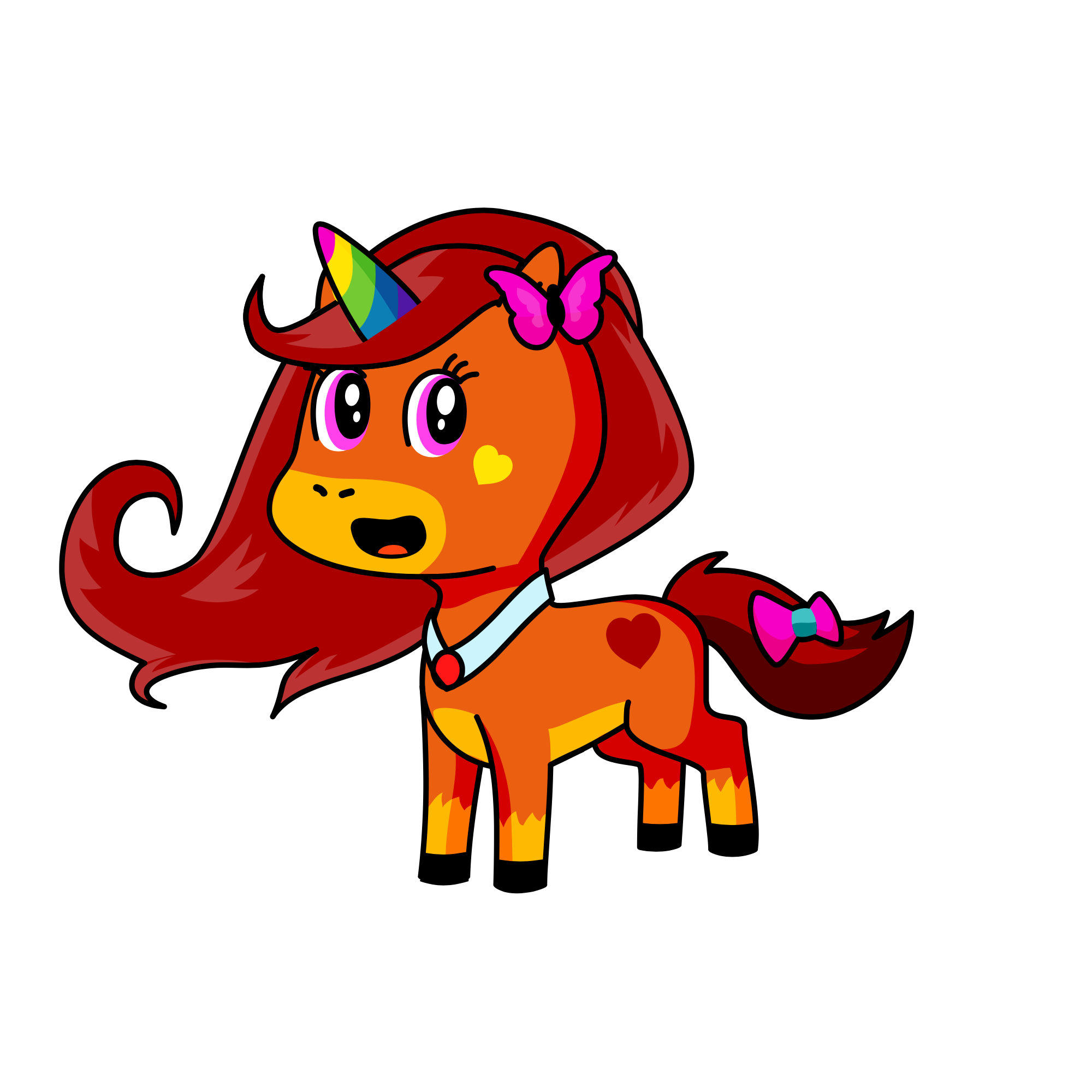 Cutie, the unicorn