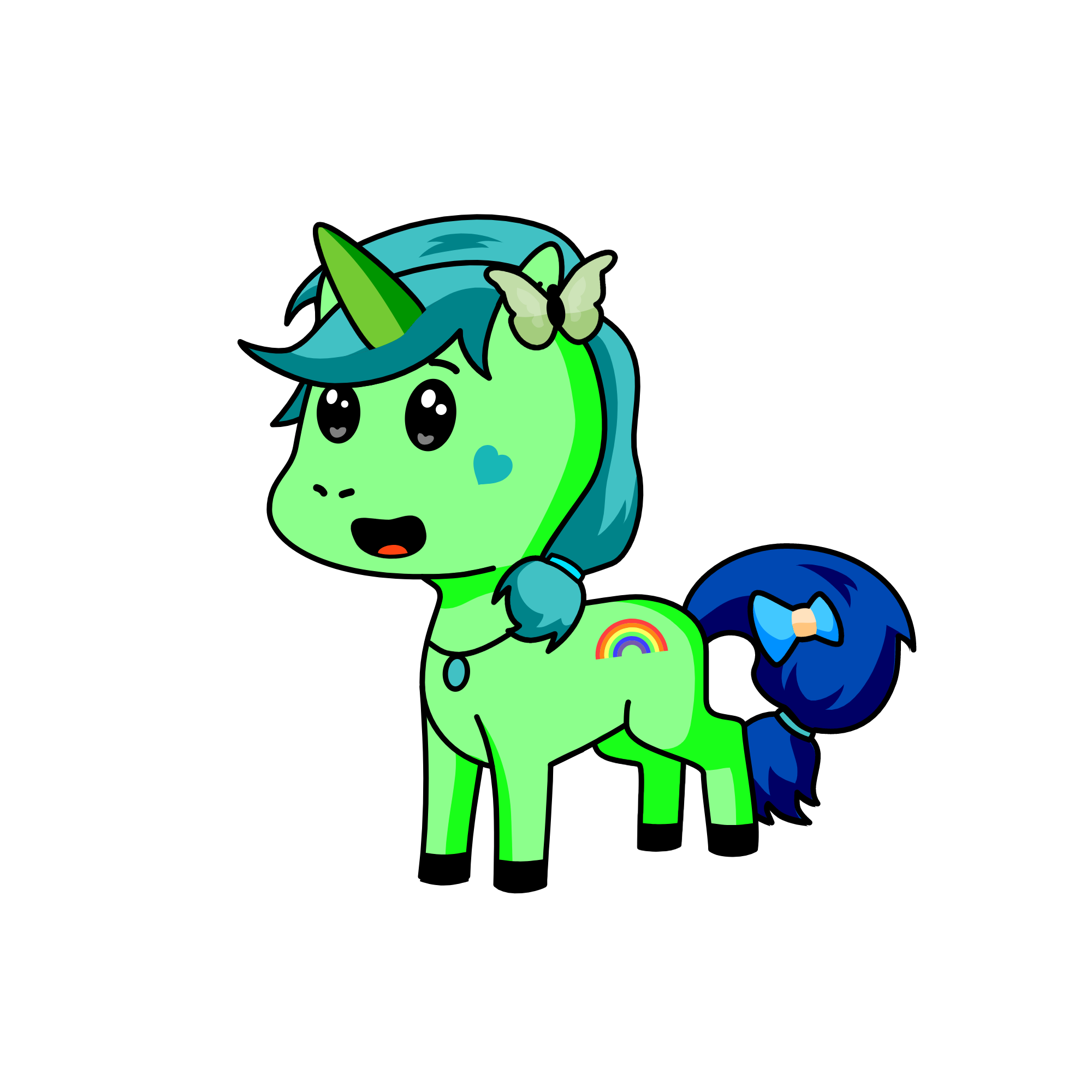 Butterfly, the unicorn