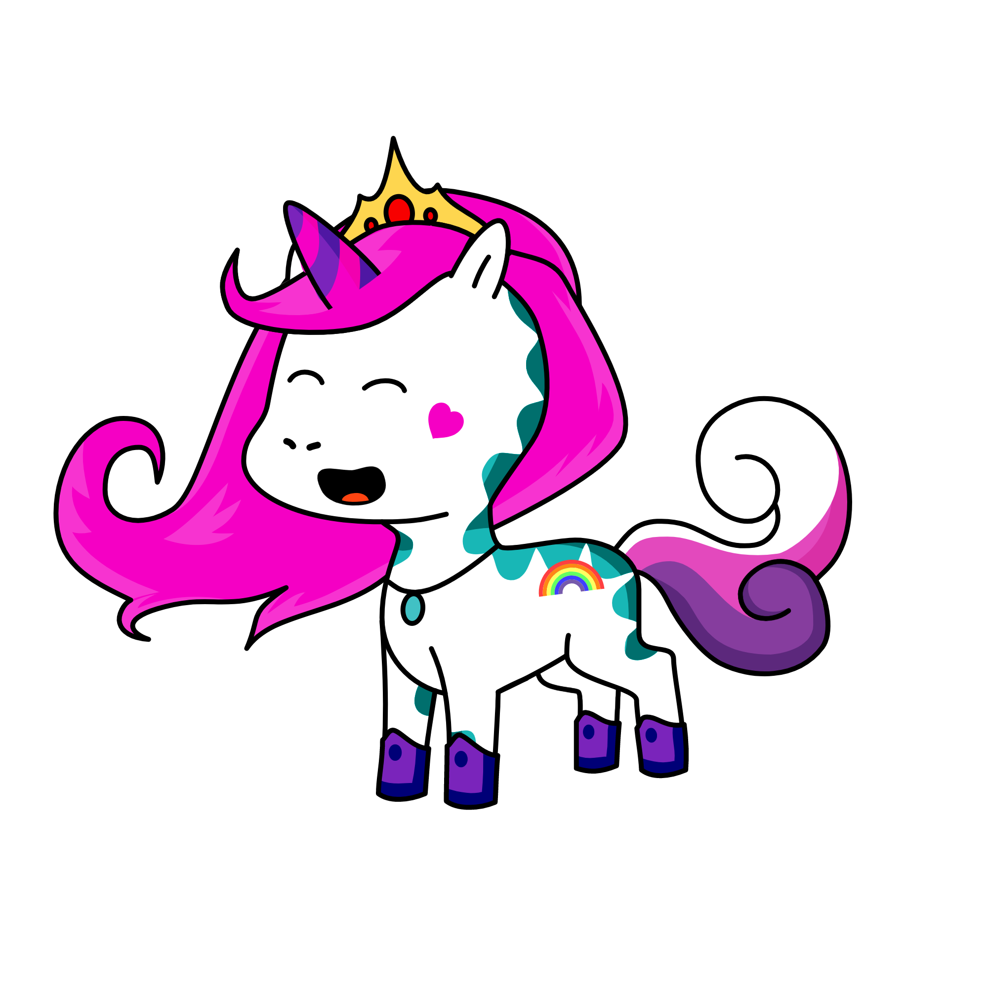Sweety, the unicorn