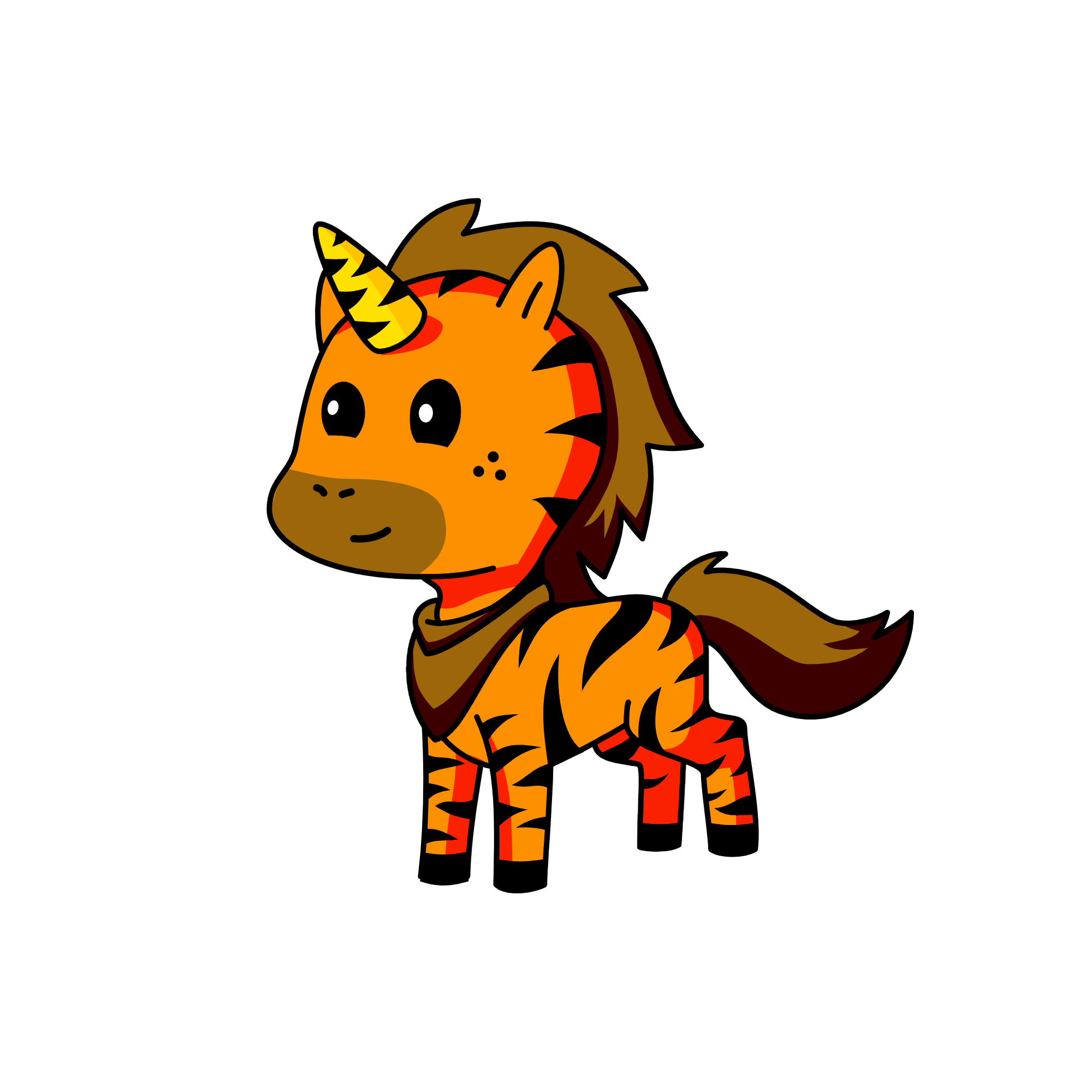 tigercorn, the unicorn