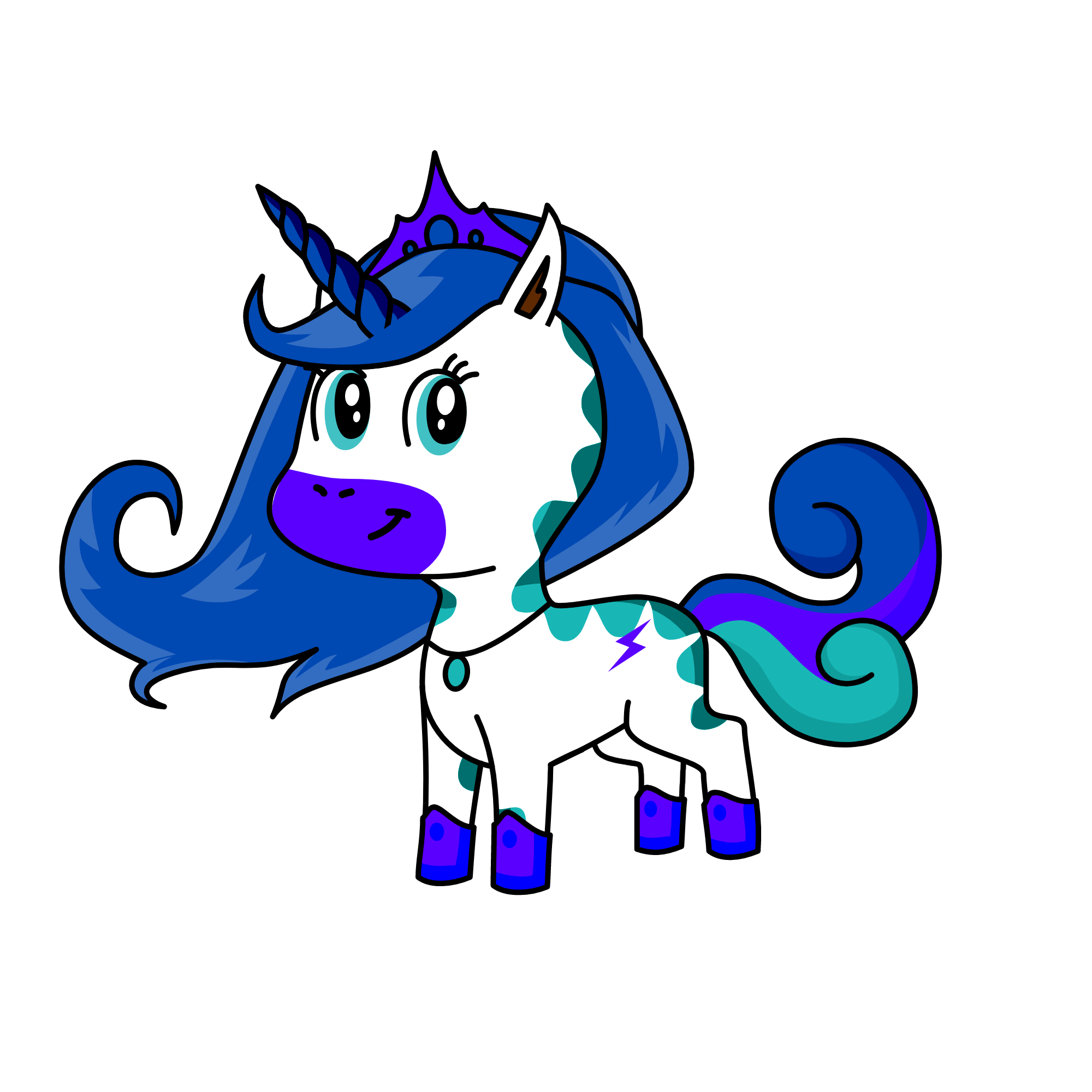 Ice younicorn danger, the unicorn