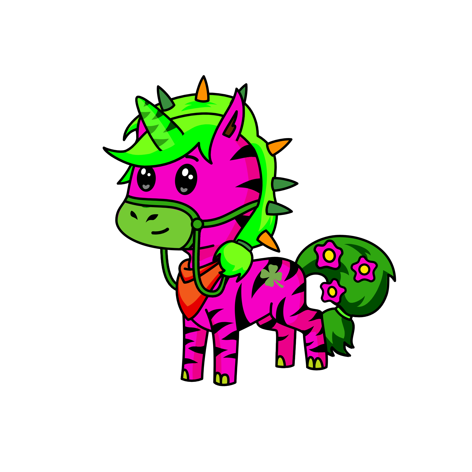 Jungly Uni, the unicorn