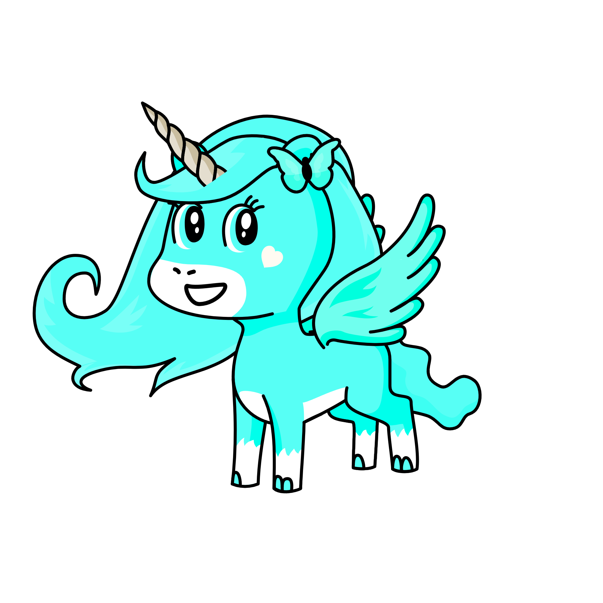bloom, the unicorn