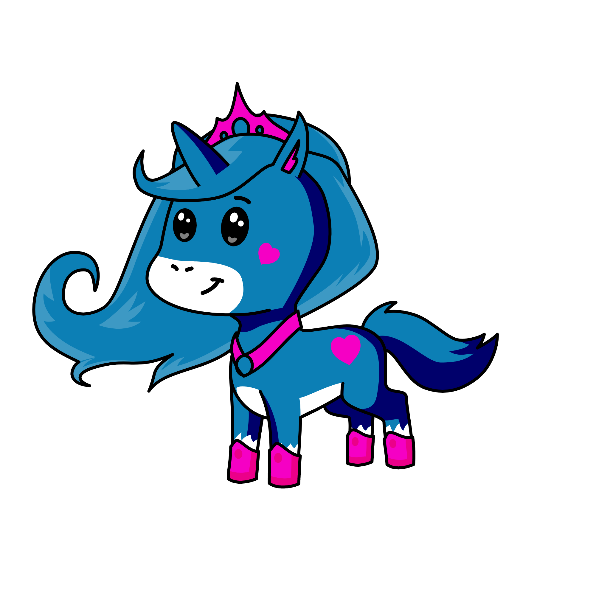 CRYSTAL, the unicorn