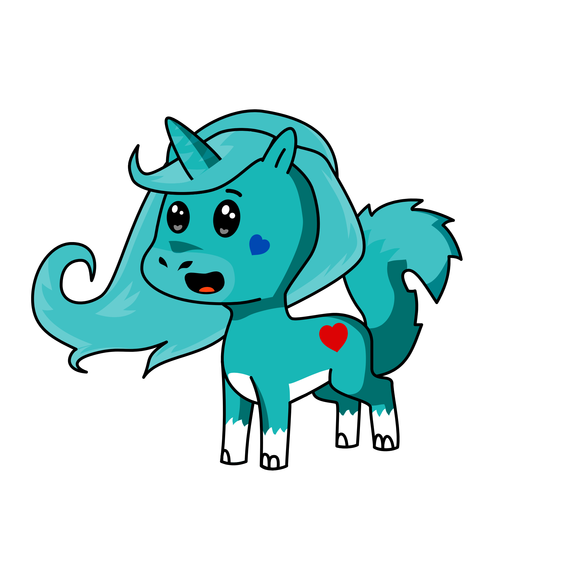 Beaty, the unicorn
