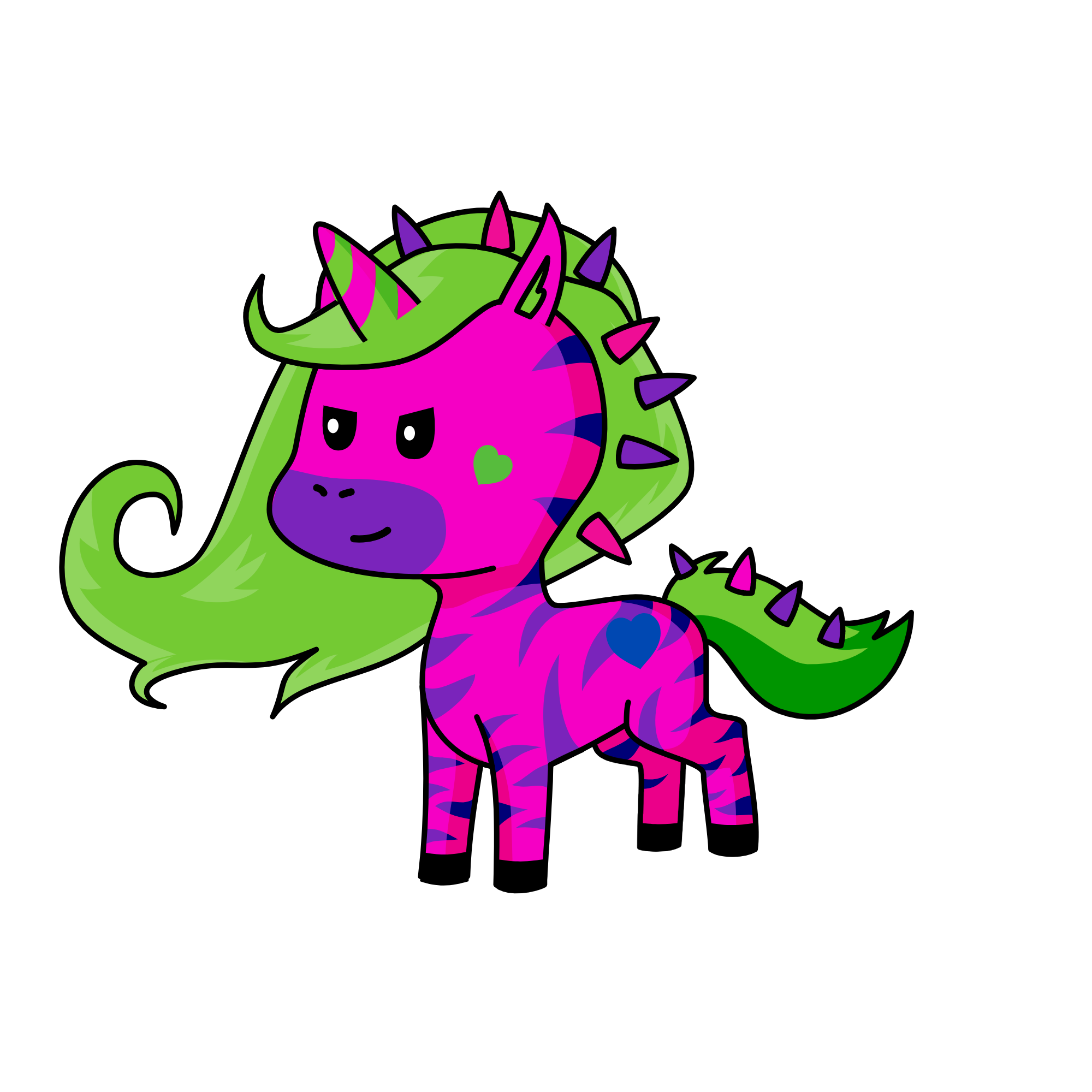Zombiecorn, the unicorn