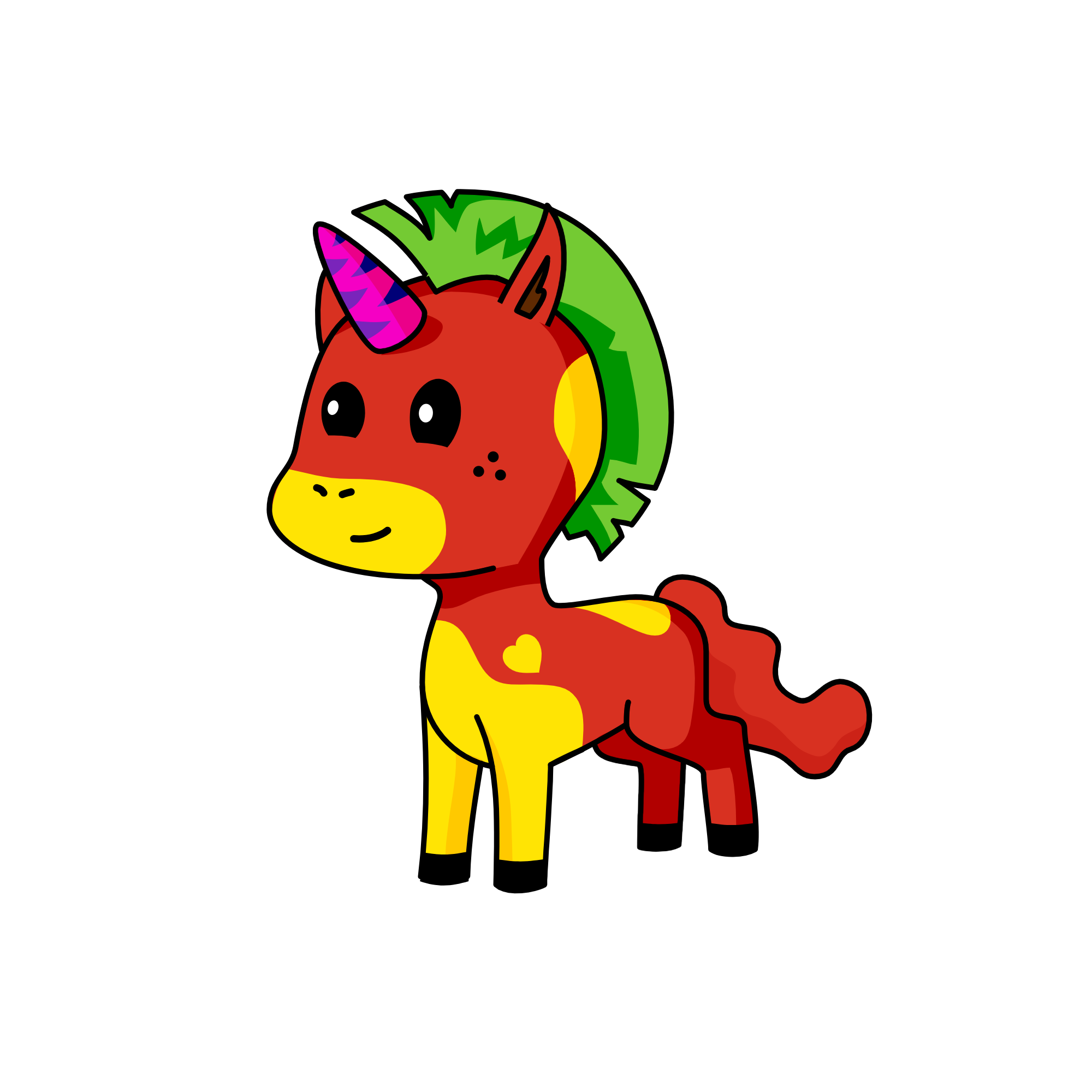 Light Up the World!, the unicorn