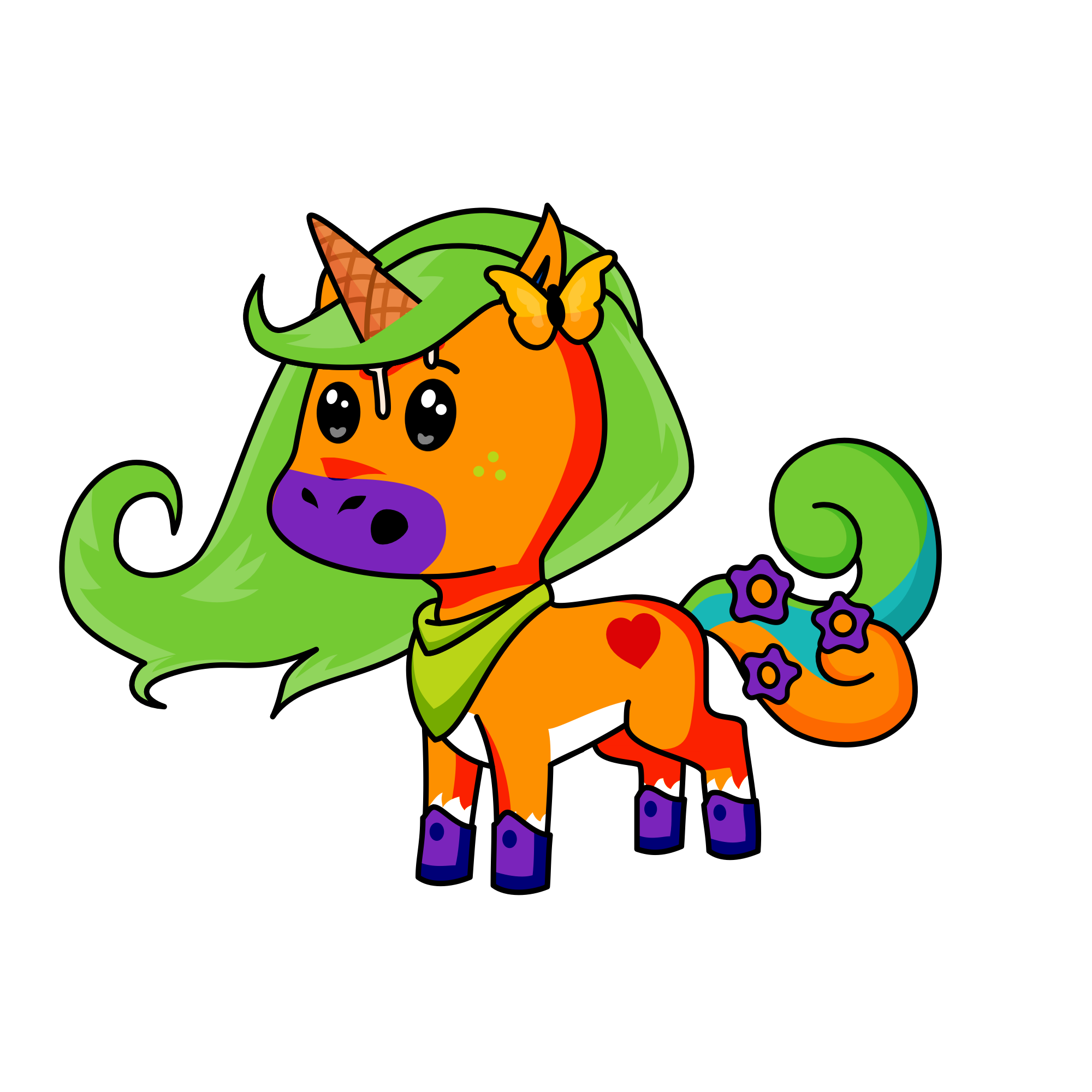 Brookley, the unicorn