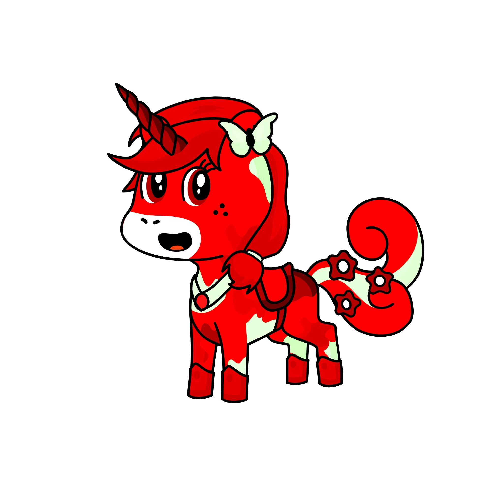 Hot, the unicorn