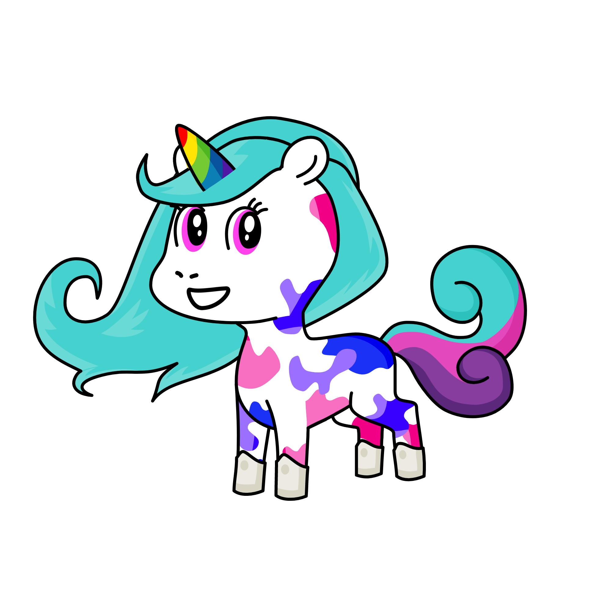 Dina, the unicorn