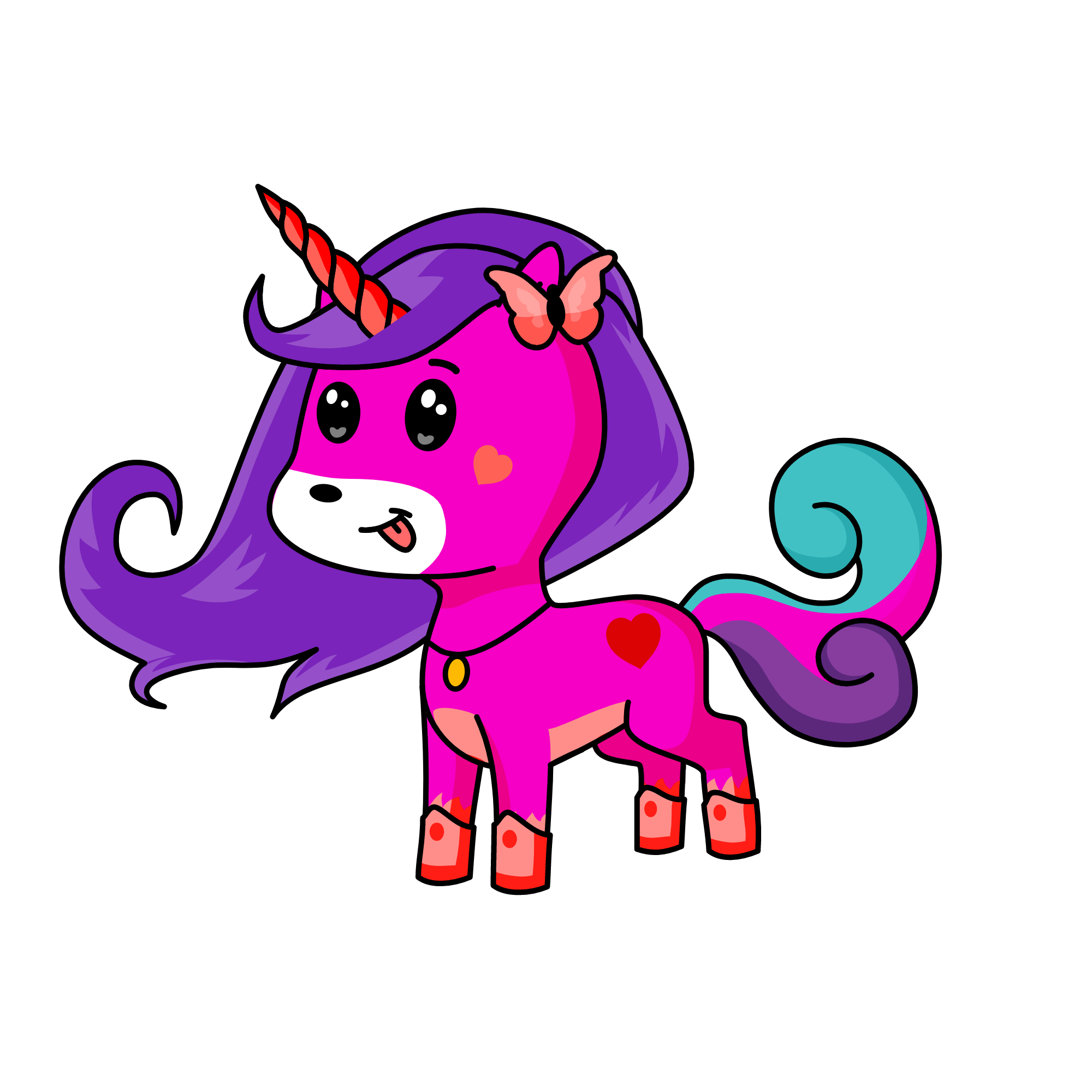 cutiecorn, the unicorn