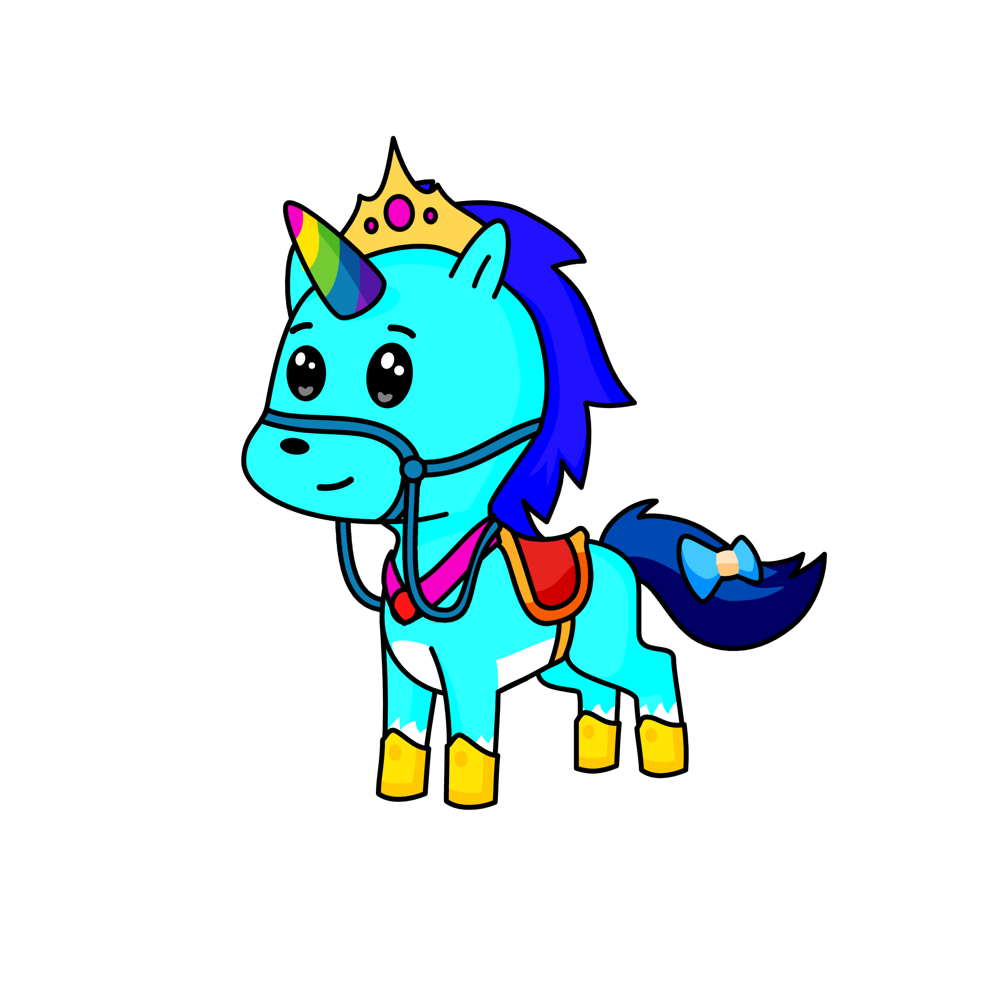 Shine (I will light up the dark), the unicorn