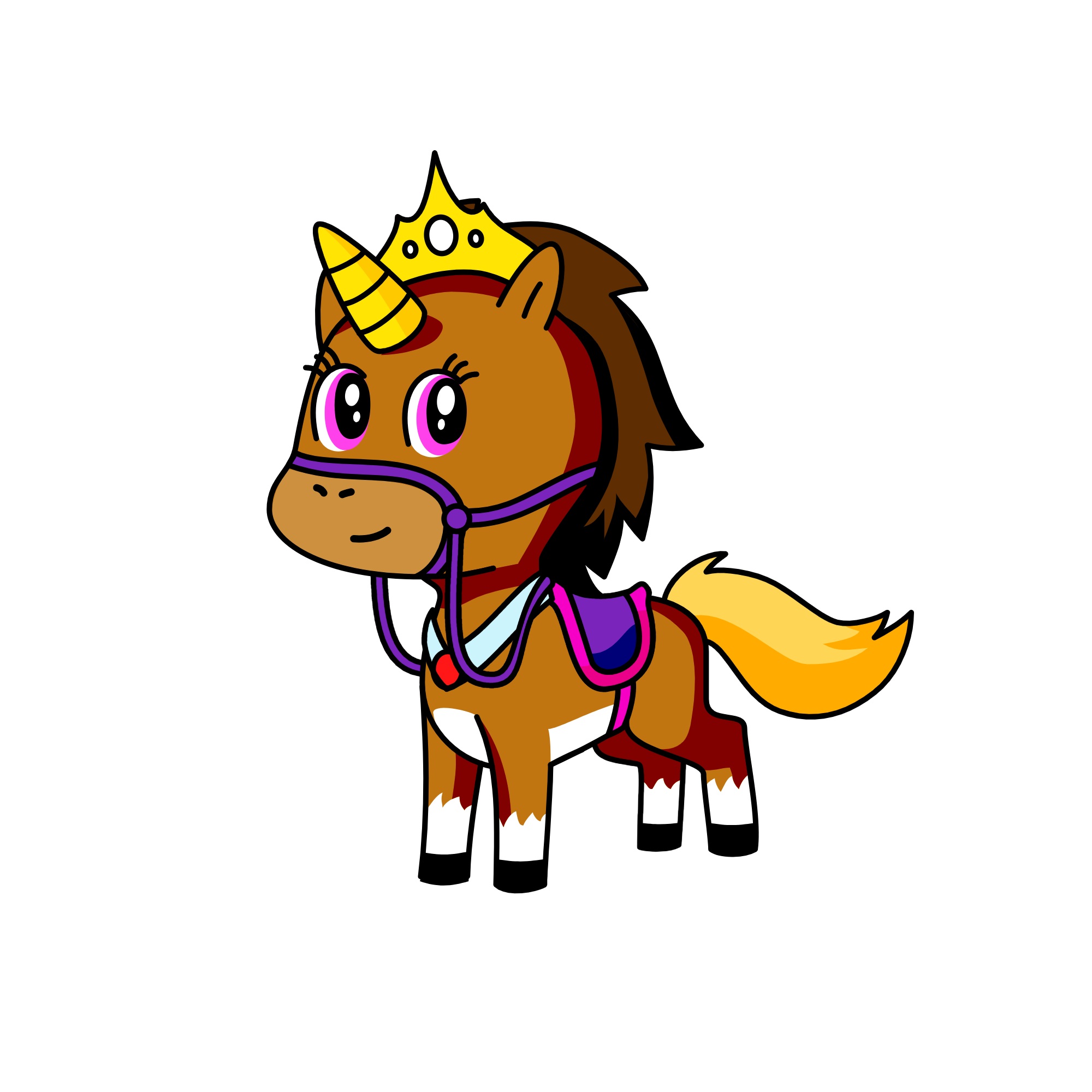 Desert, the unicorn