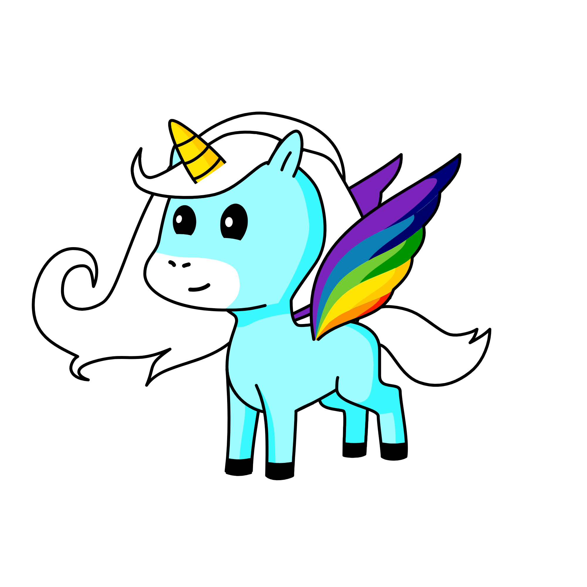 Sky Princess, the unicorn