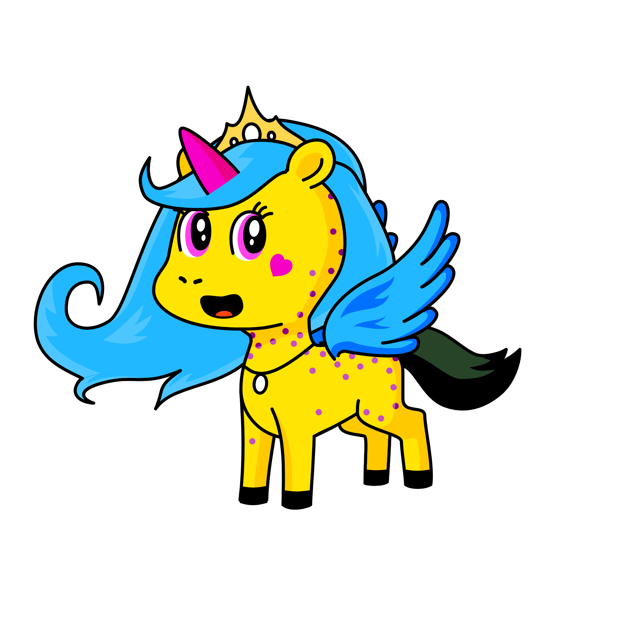 Princess Nature, the unicorn