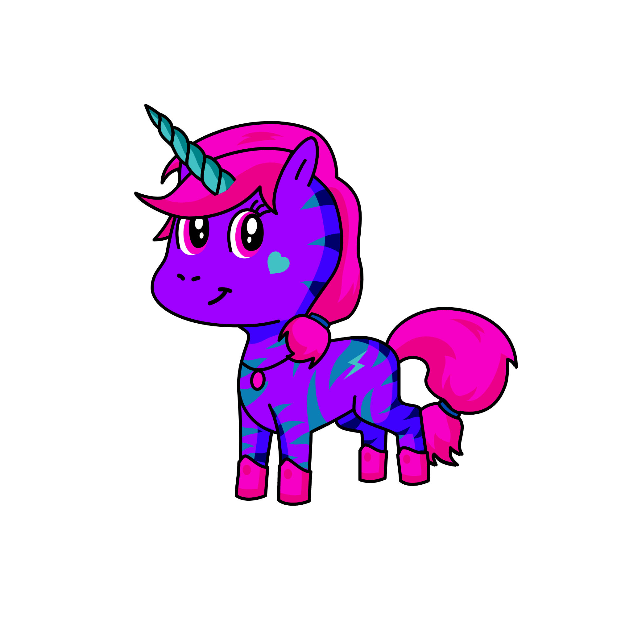 Galaxy, the unicorn