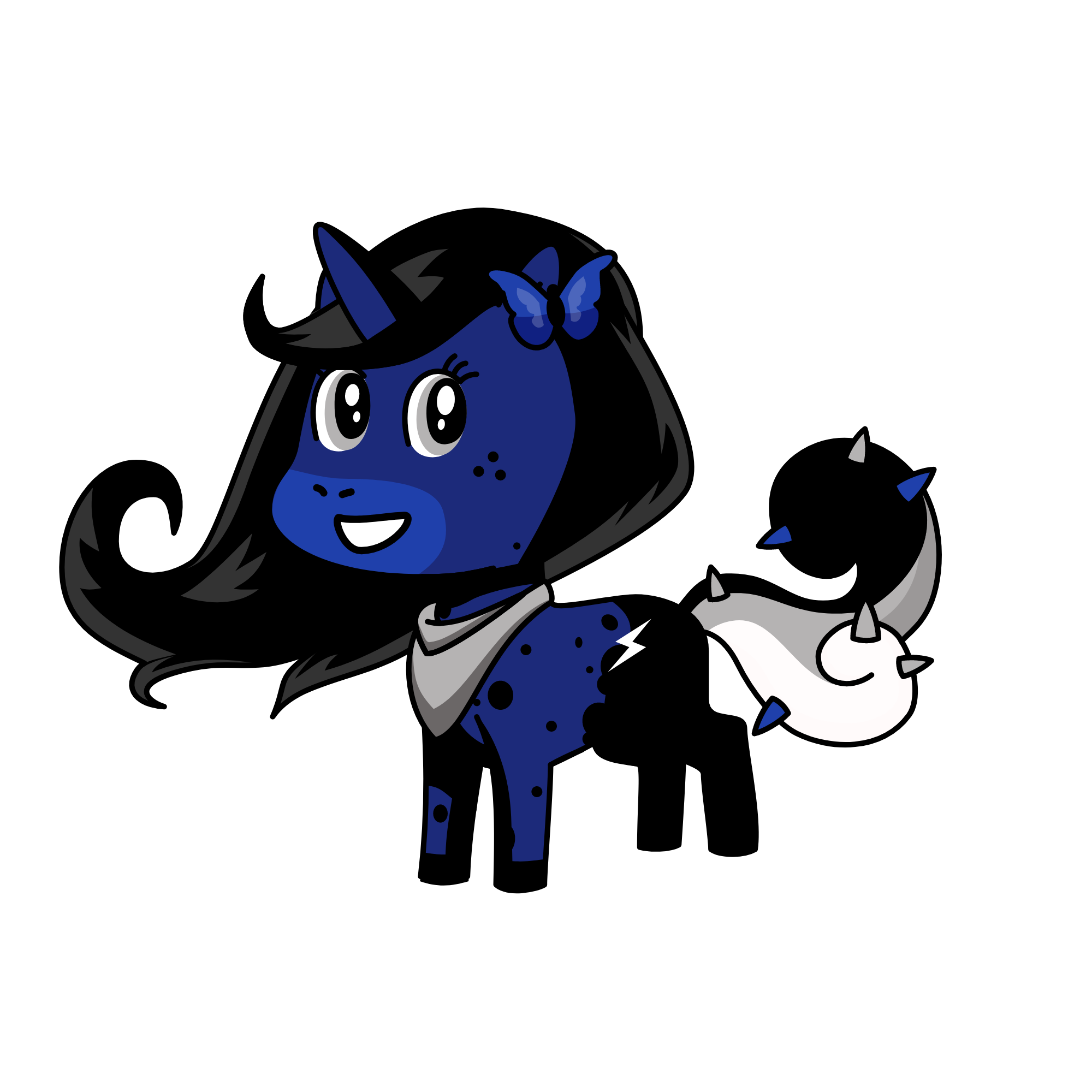 Midnight, the unicorn
