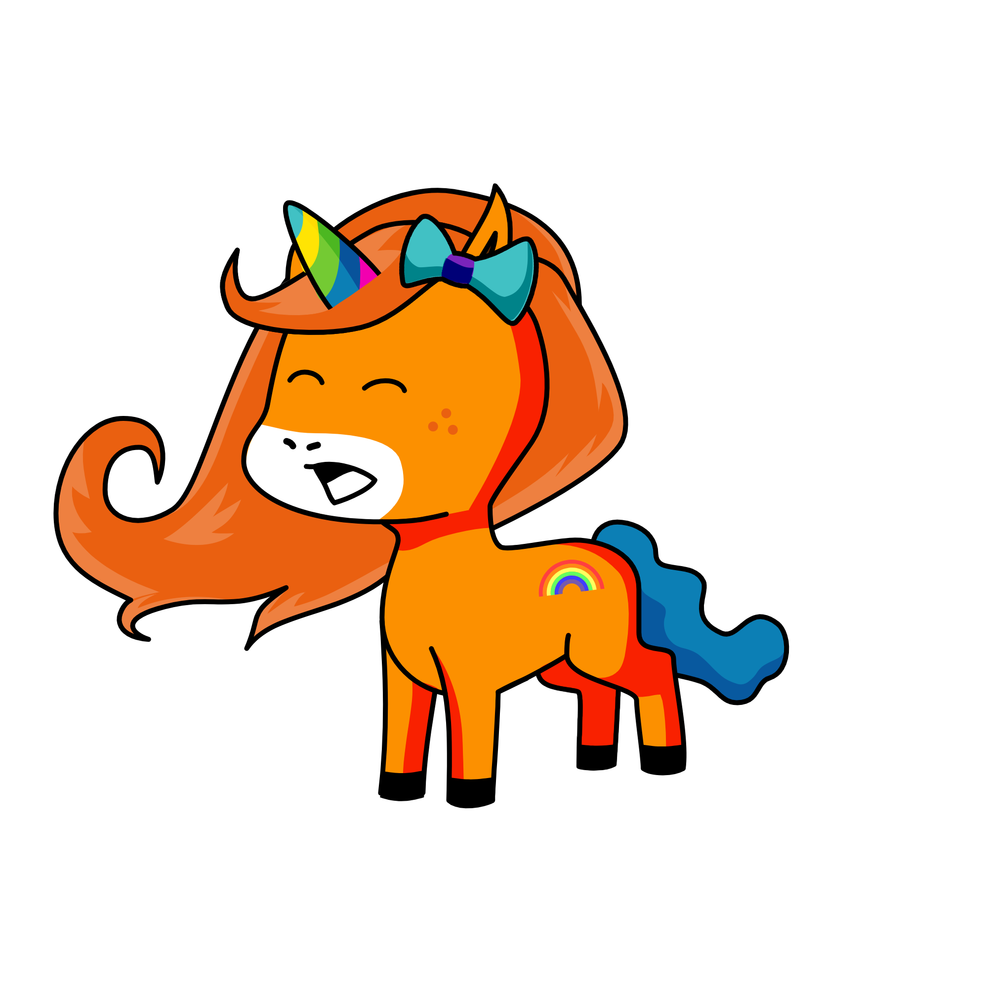 Sunny, the unicorn