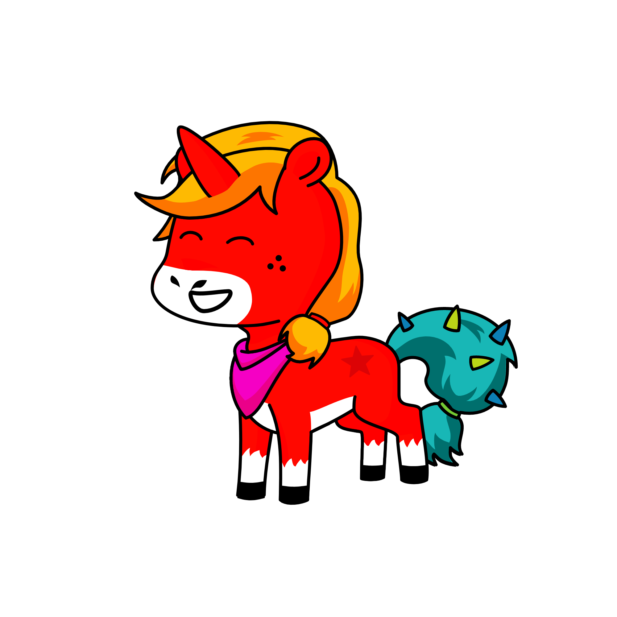 cvbnm,, the unicorn