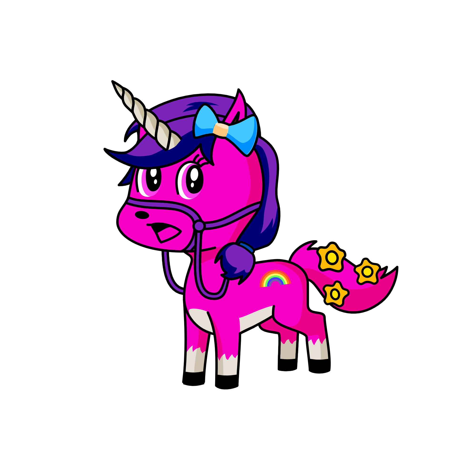 Sunny, the unicorn