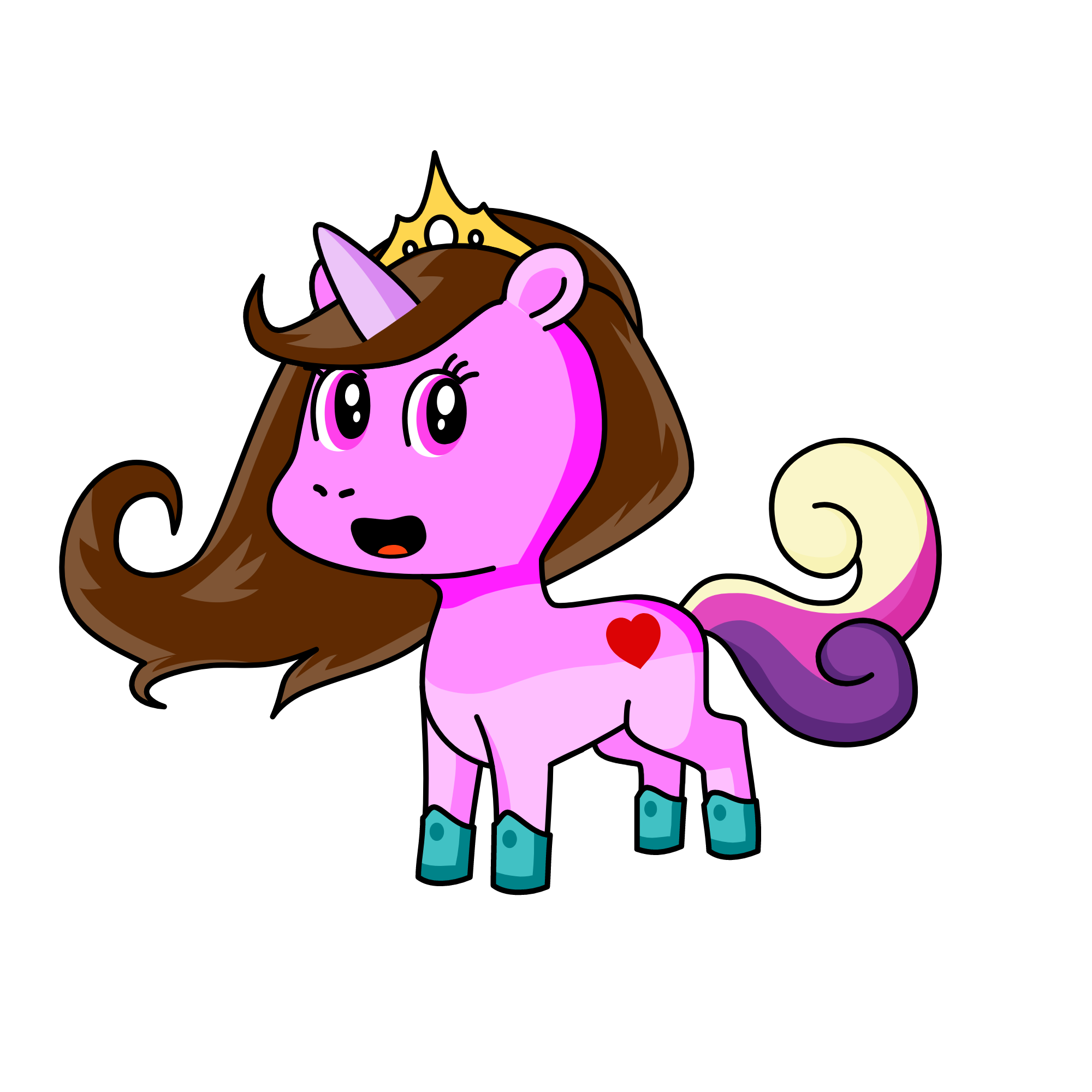 Sweety, the unicorn