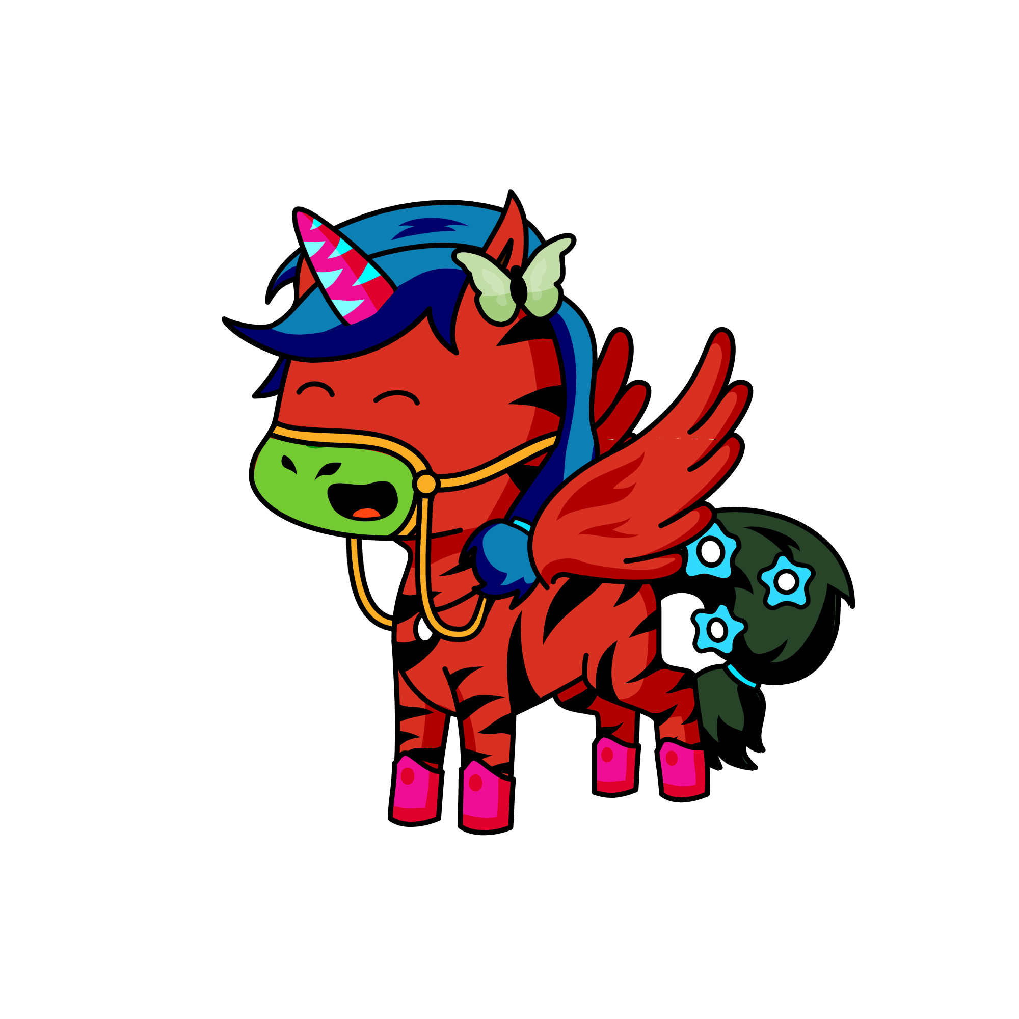 Lucky, the unicorn