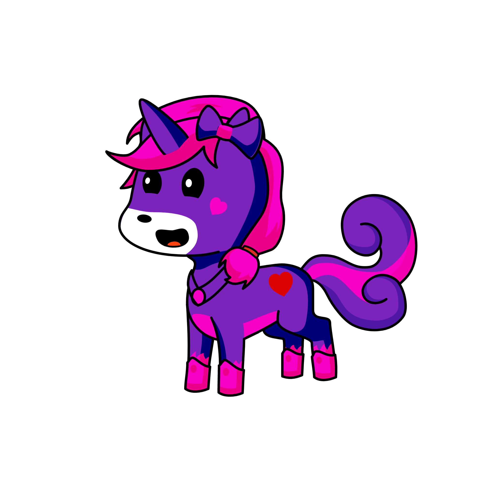 pinky, the unicorn