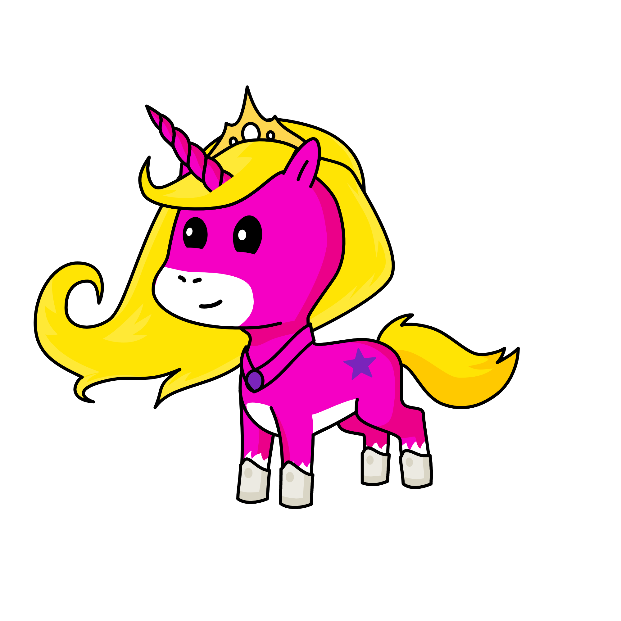 Princess Ellie, the unicorn