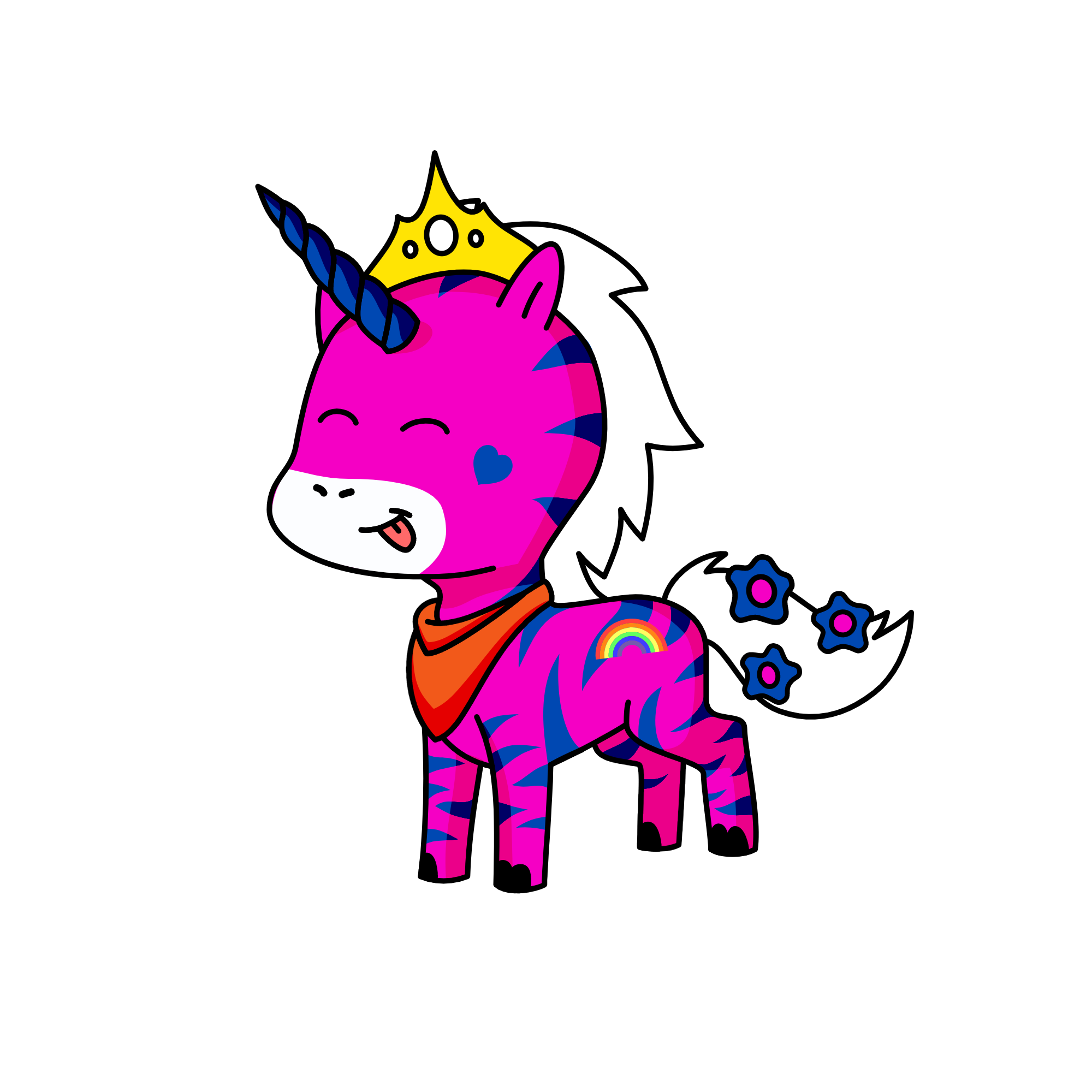 MI MI, the unicorn
