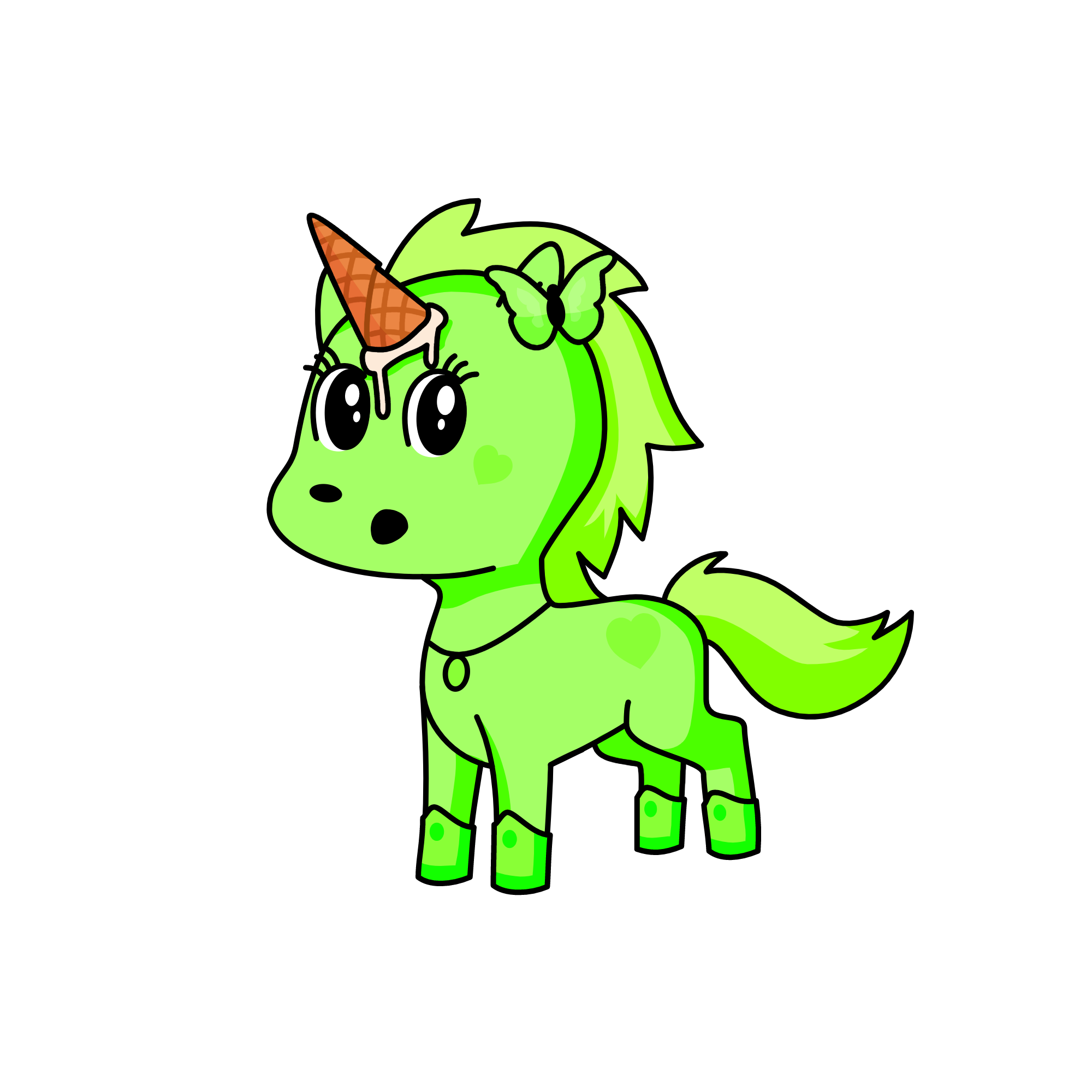 mint, the unicorn