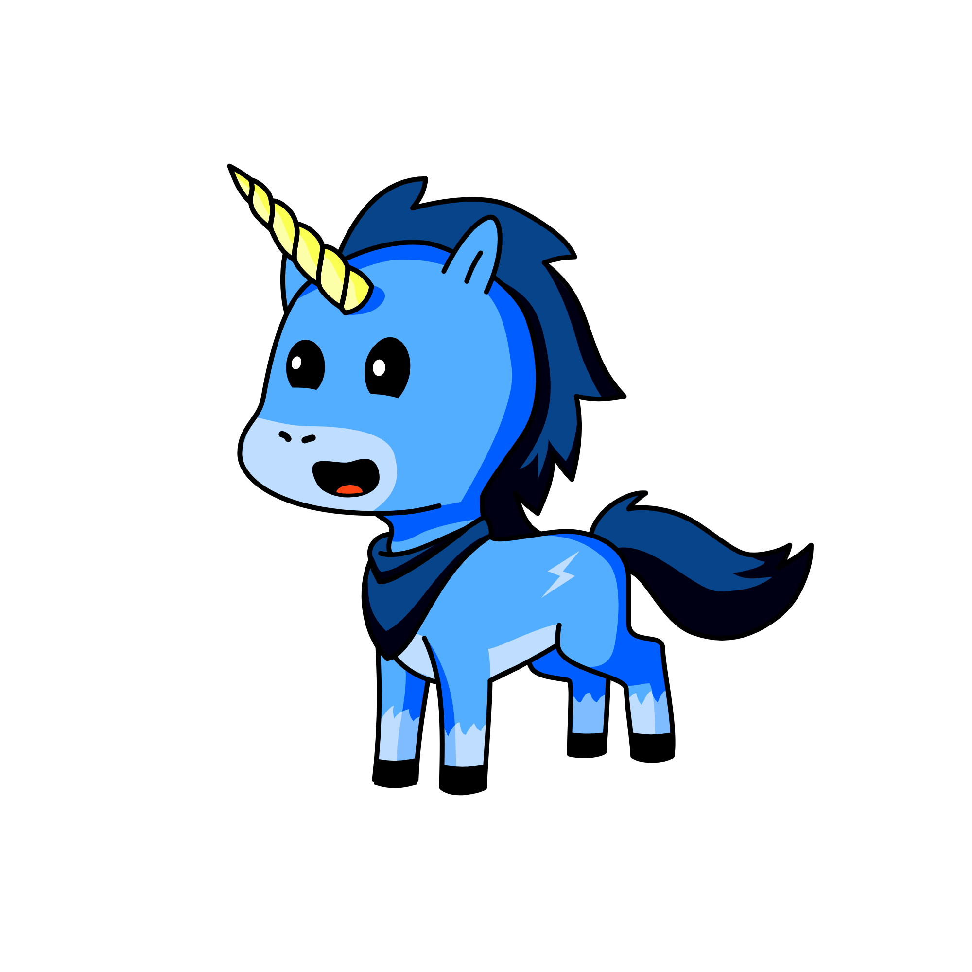 Blizard, the unicorn