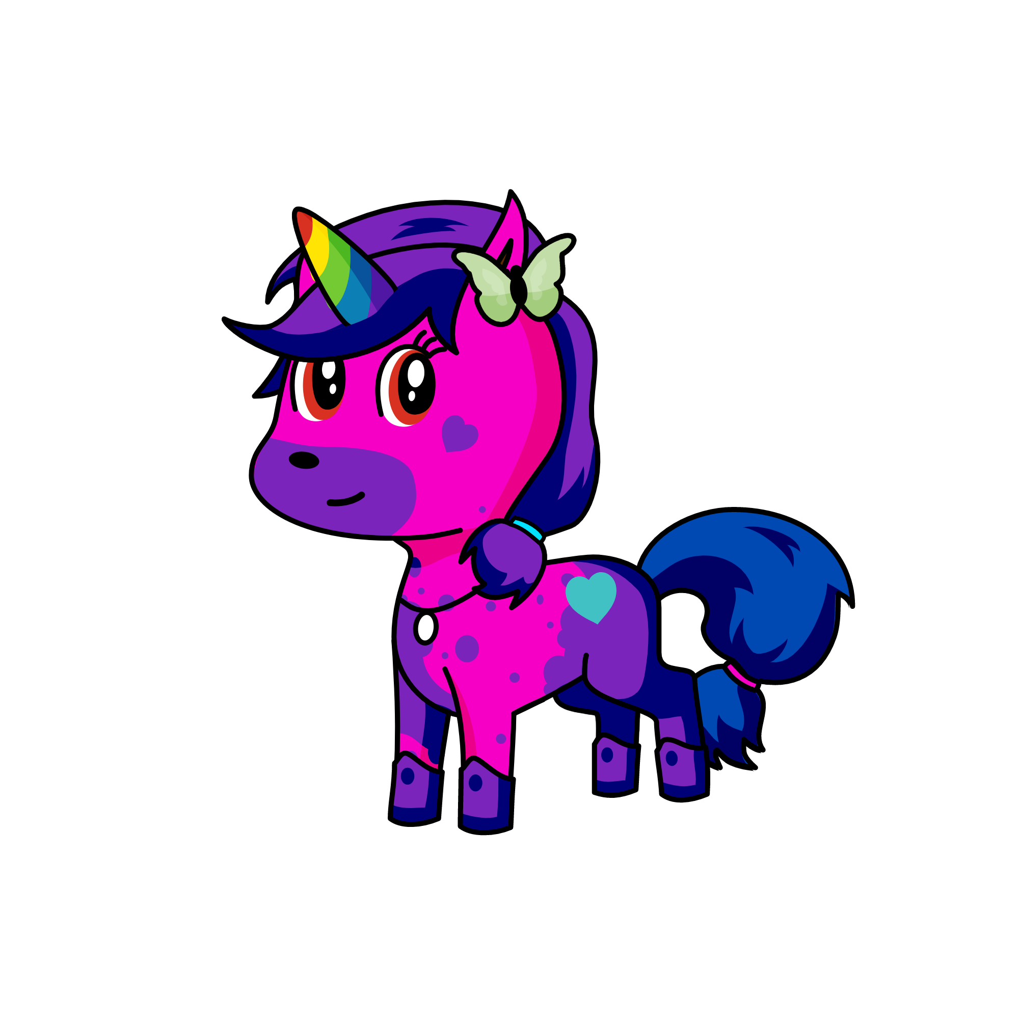 qwertyuiopasdfghjklzxcvbnm, the unicorn