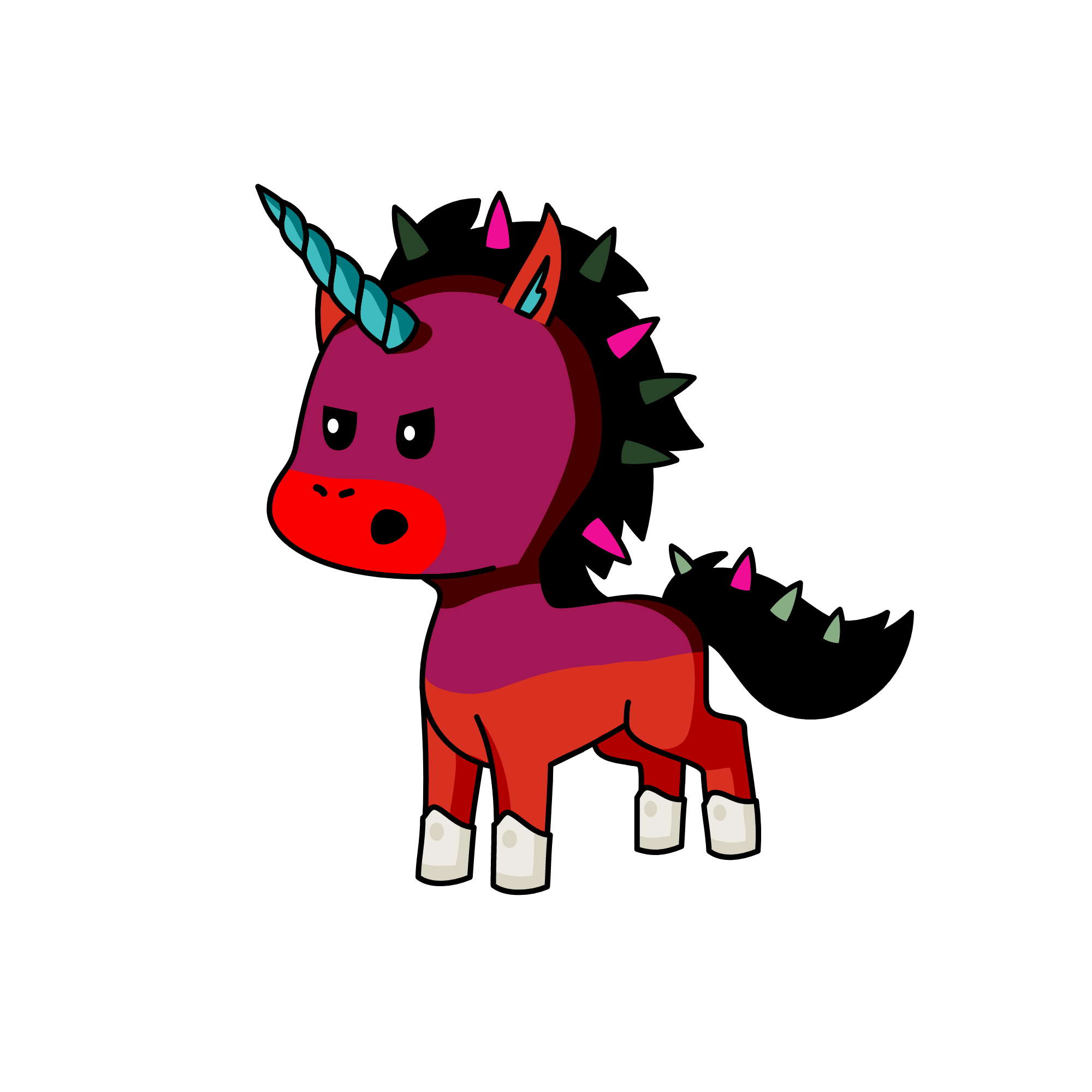 Angrycorn, the unicorn