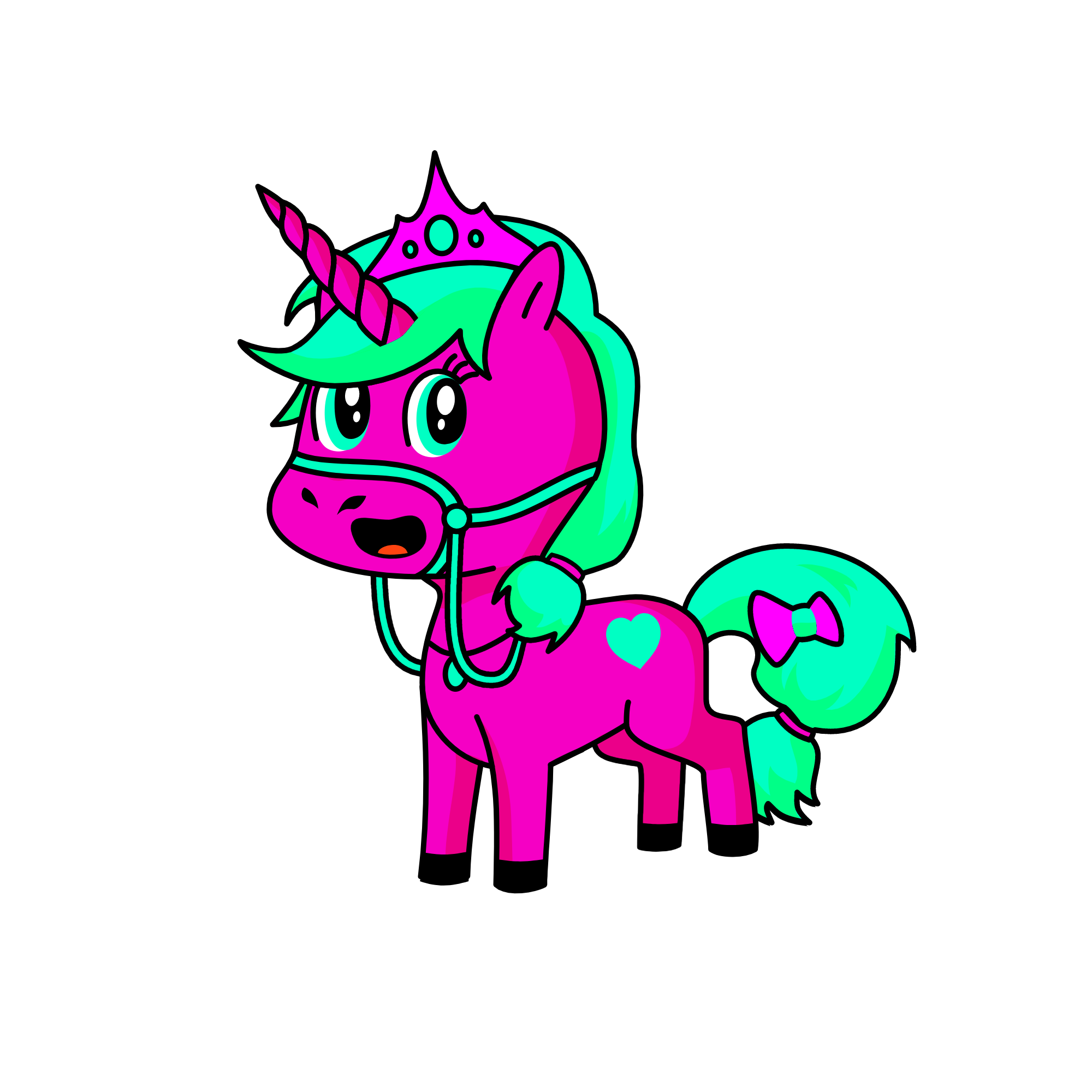 Frosty, the unicorn
