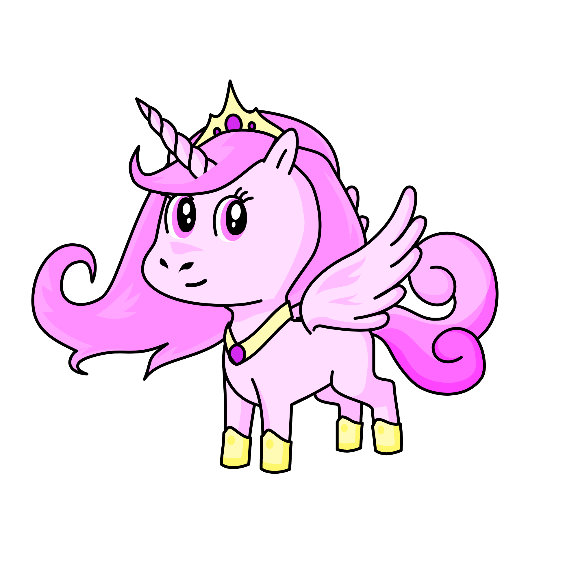 Princess Celestia, the unicorn