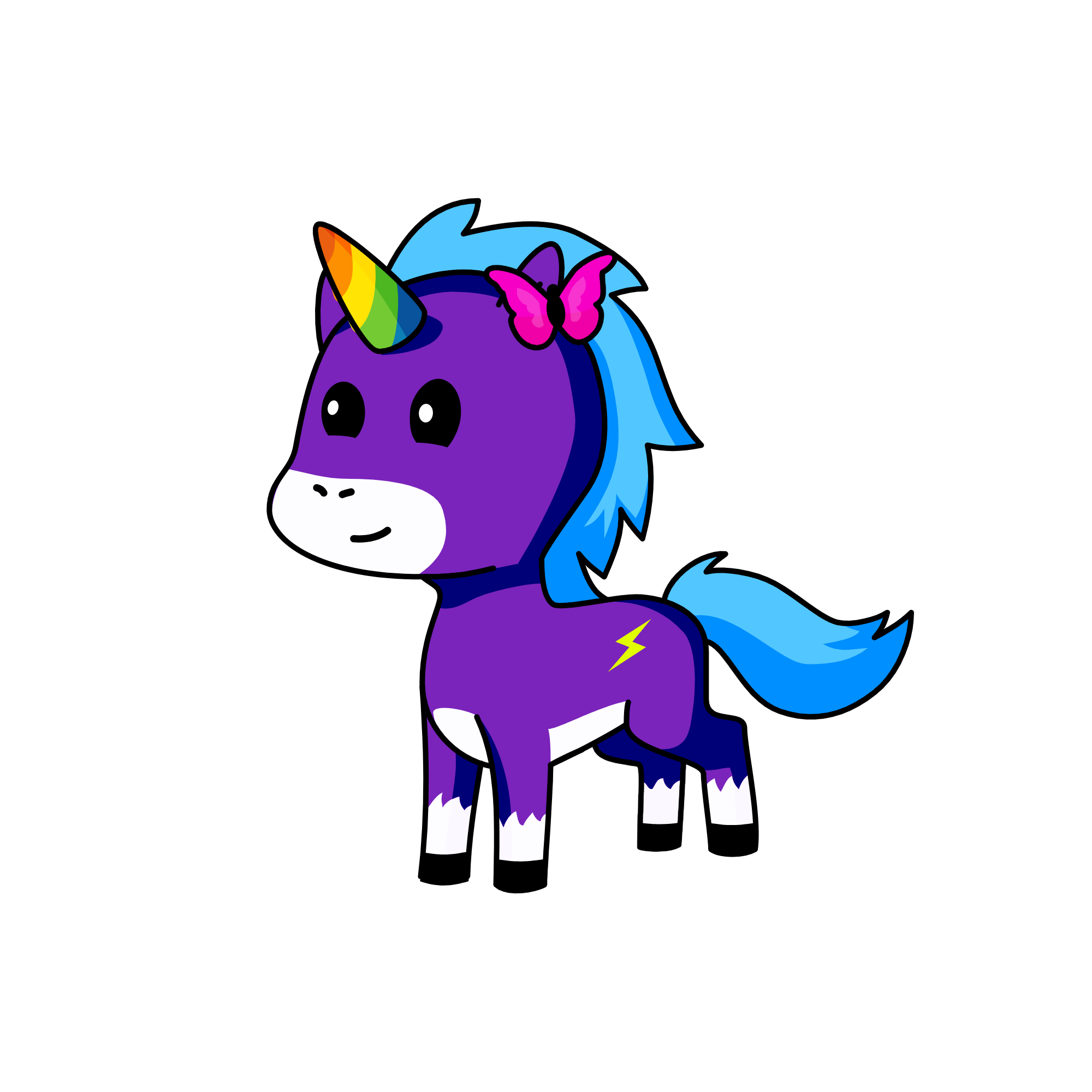 Sunshine, the unicorn