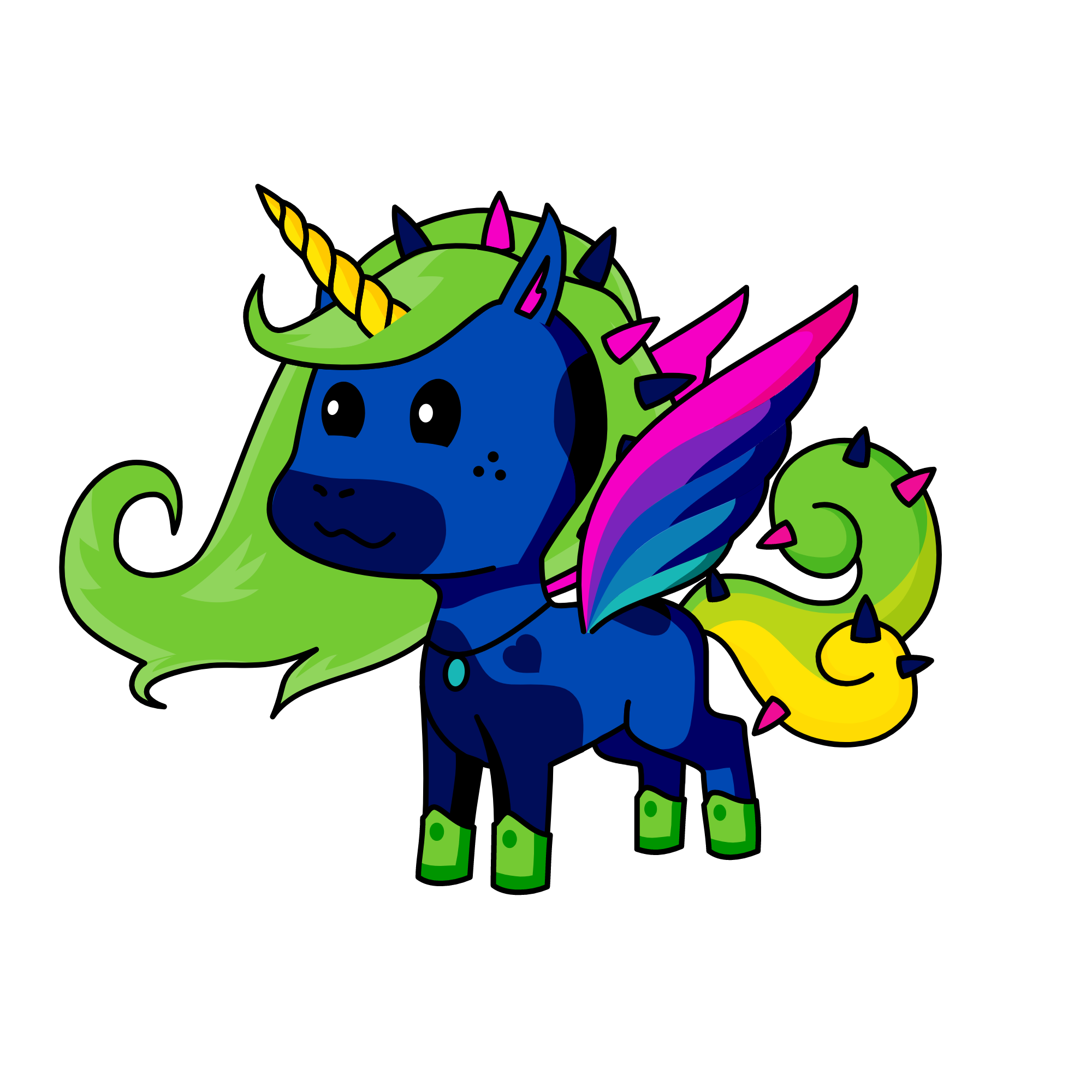 bru ^-^, the unicorn