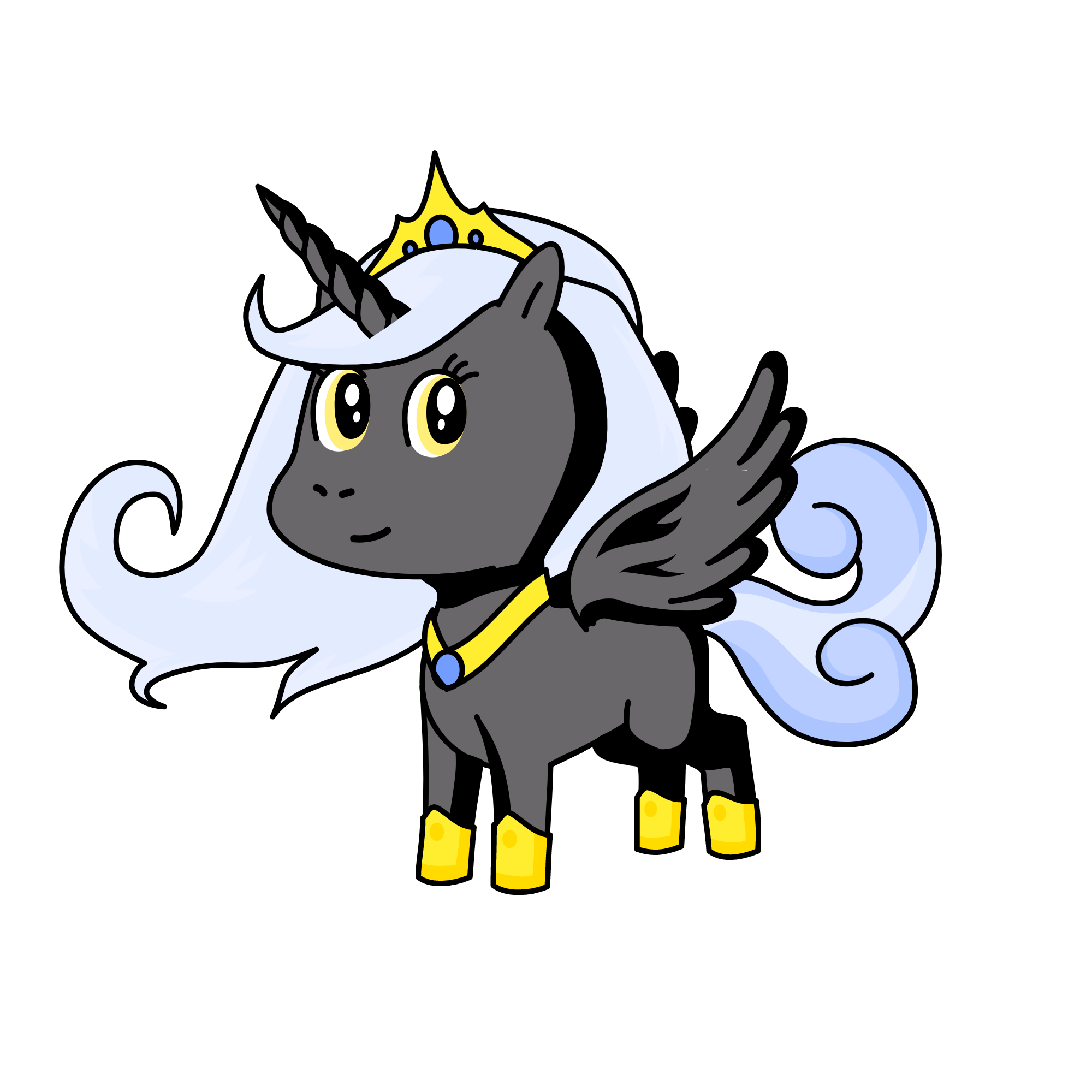 Princess Celestia, the unicorn