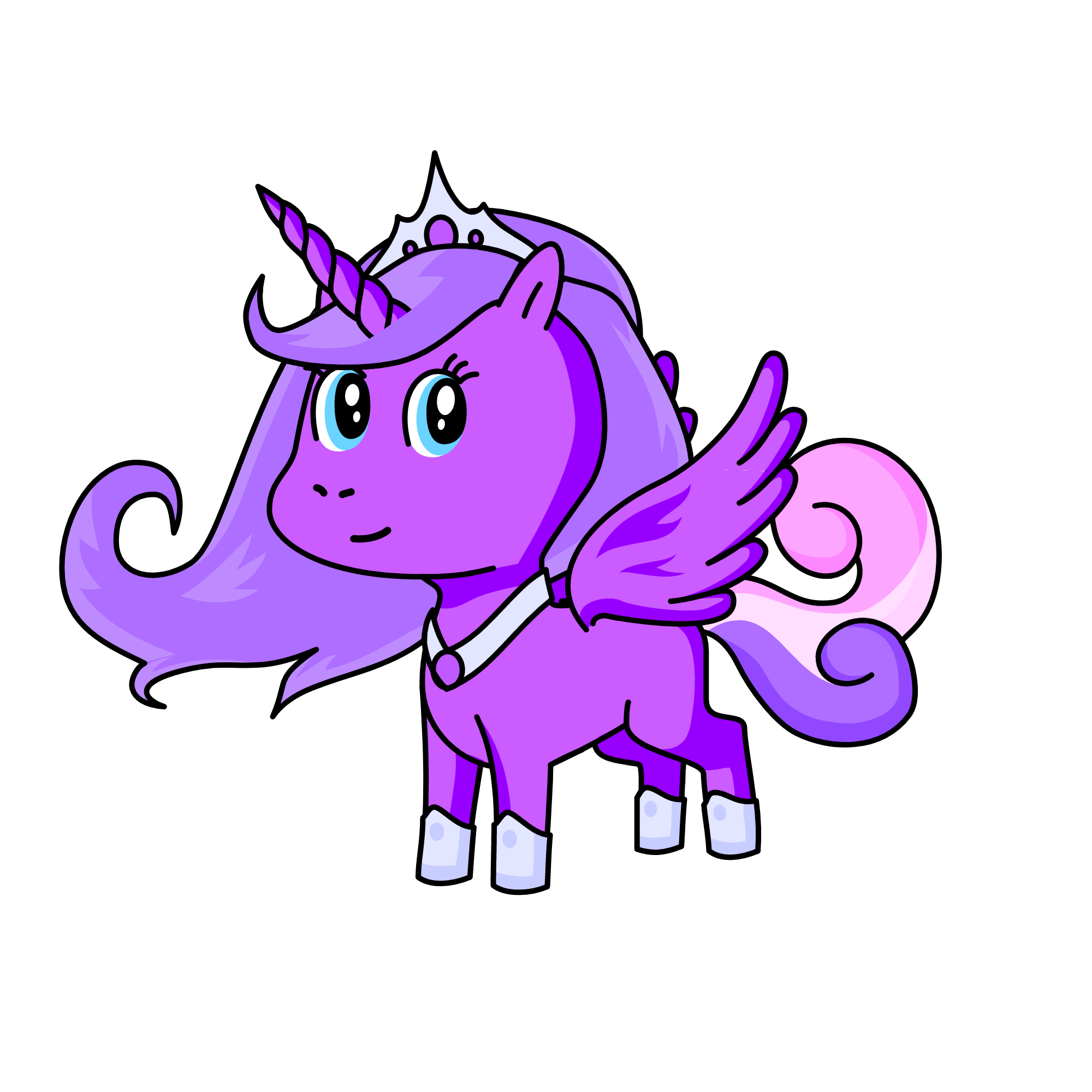 Princess Celestia, the unicorn