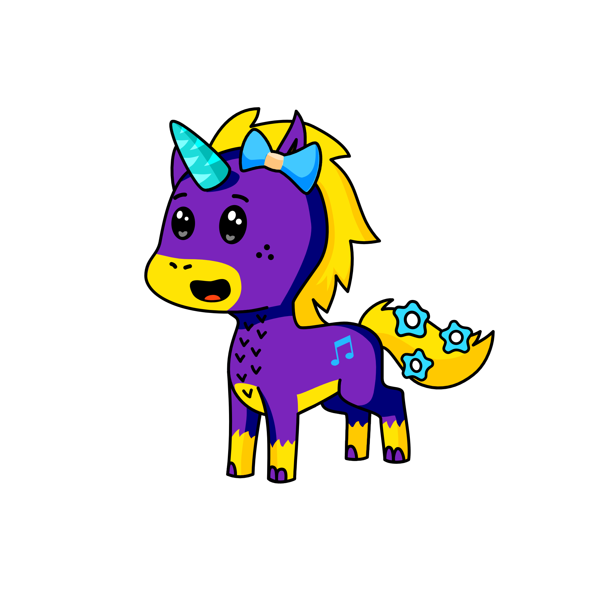 Mullo Musica, the unicorn